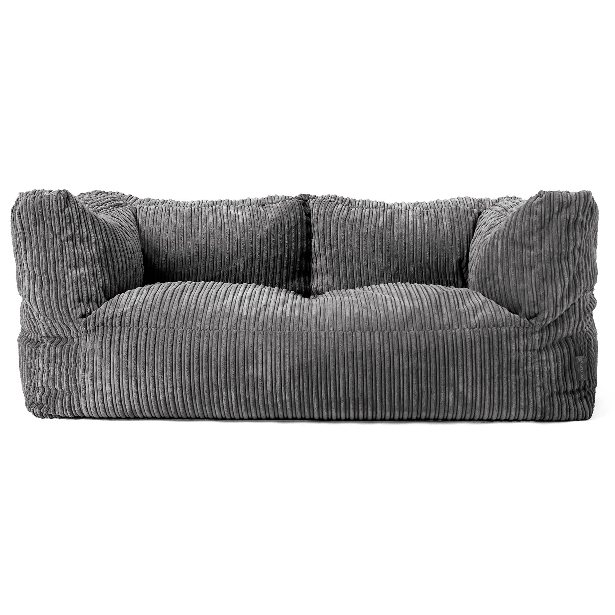 Albert 2-sits Saccosäcksoffa - Klassisk Manchestertyg Skiffergrå