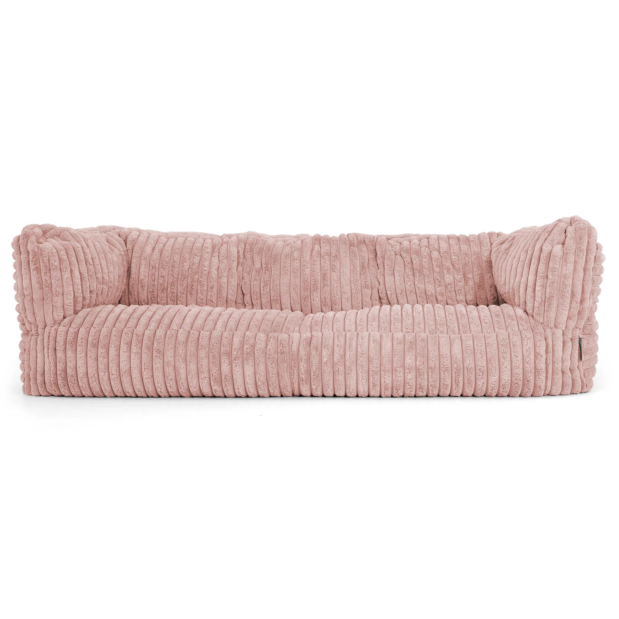 Albert 3-sits Saccosäcksoffa - Ultraplyschmanchestertyg Gammelrosa