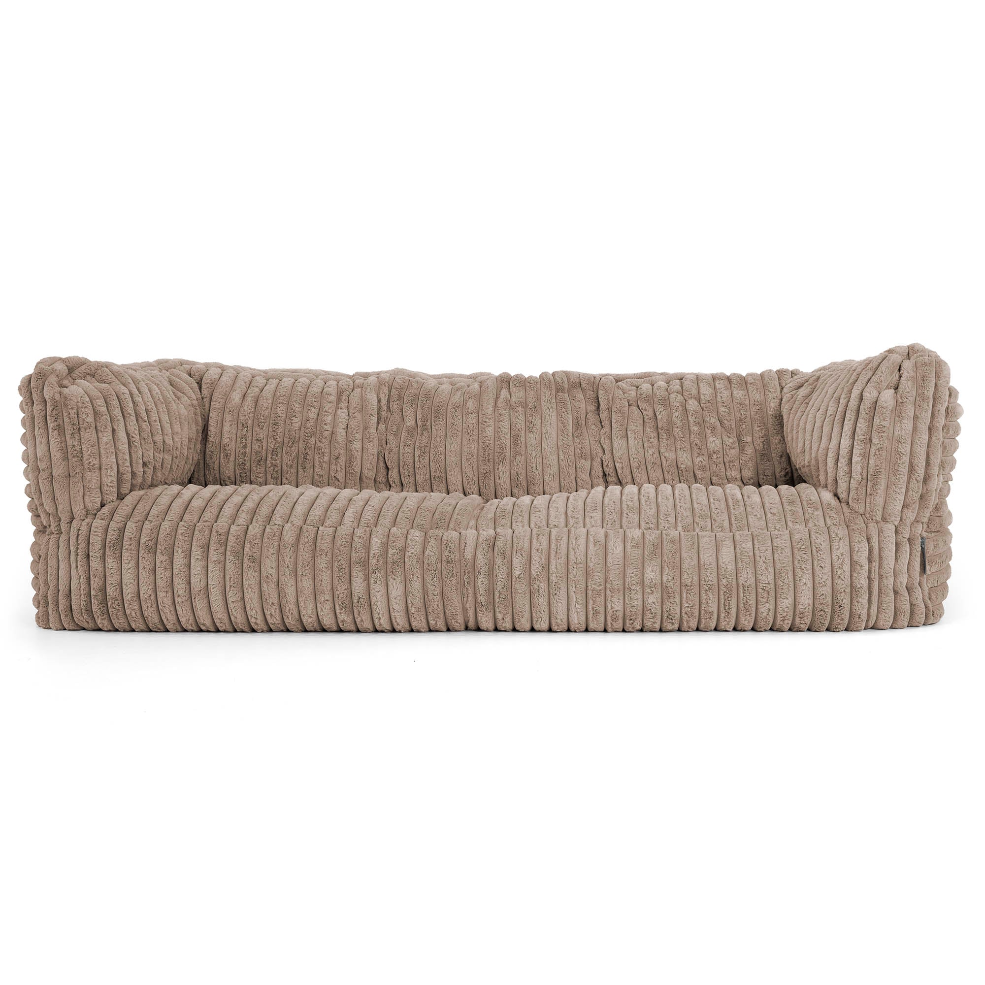 Albert 3-sits Saccosäcksoffa - Ultraplyschmanchestertyg Minkbrun