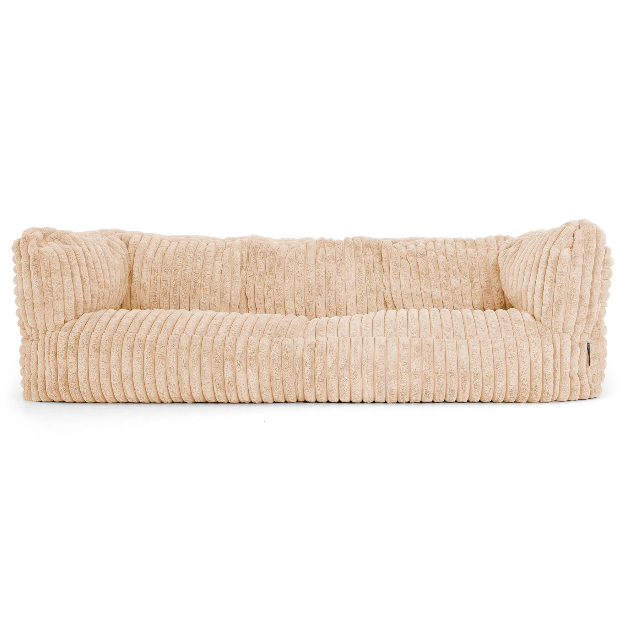 Albert 3-sits Saccosäcksoffa - Ultraplyschmanchestertyg Persika