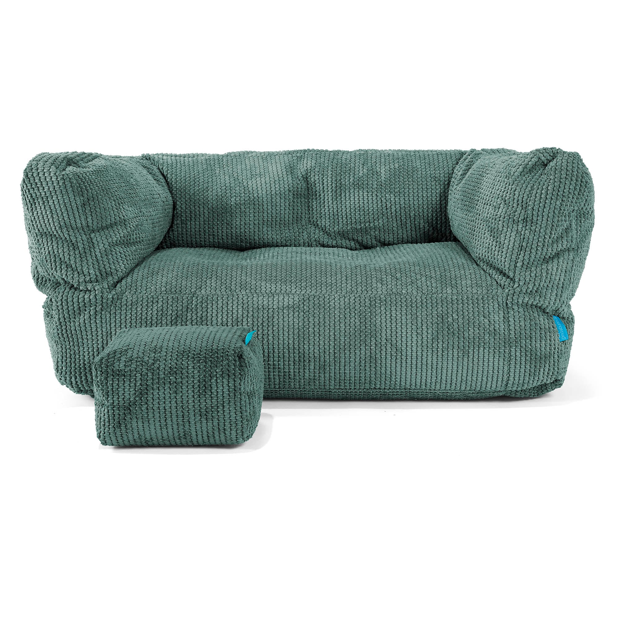 Albert Barnsoffa Saccosäck 2-6 år - Pom-pom Mossgrön - Image 2