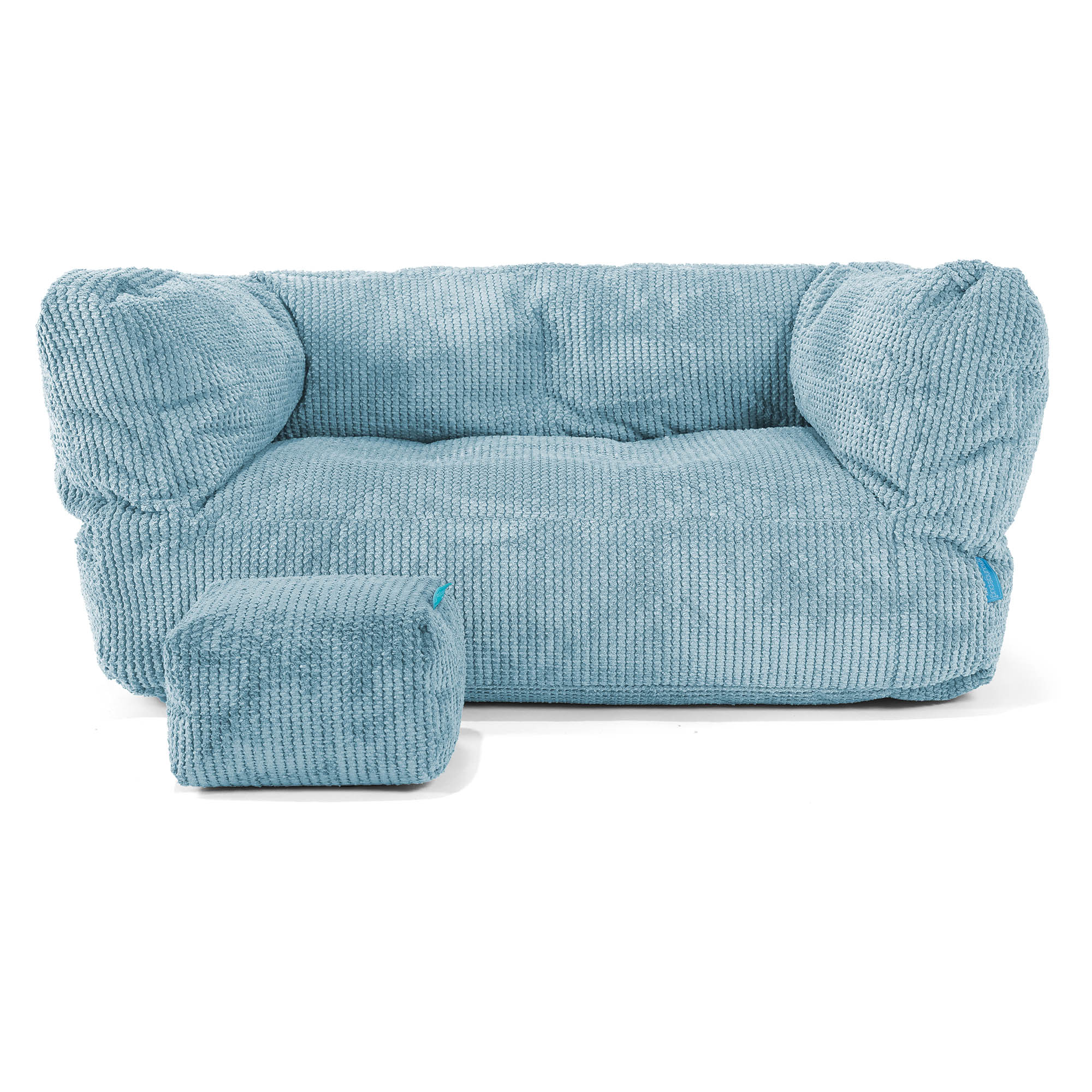 Albert Barnsoffa Saccosäck 2-6 år - Pom-pom Turkos - Image 2