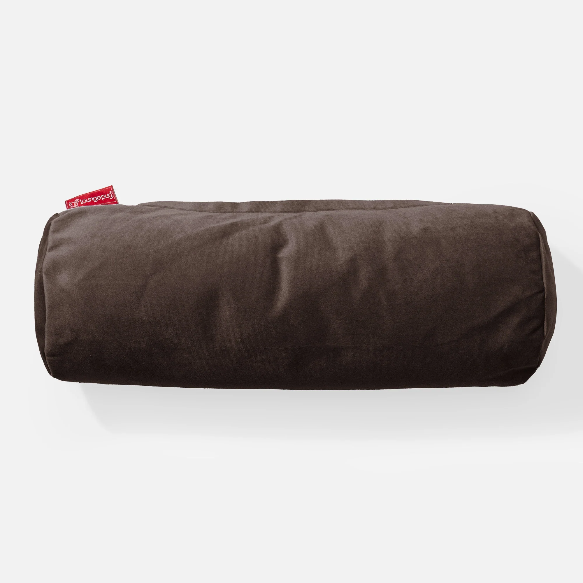 Cylinderkuddfodral 20 x 55cm - Sammet Espresso - Image 2