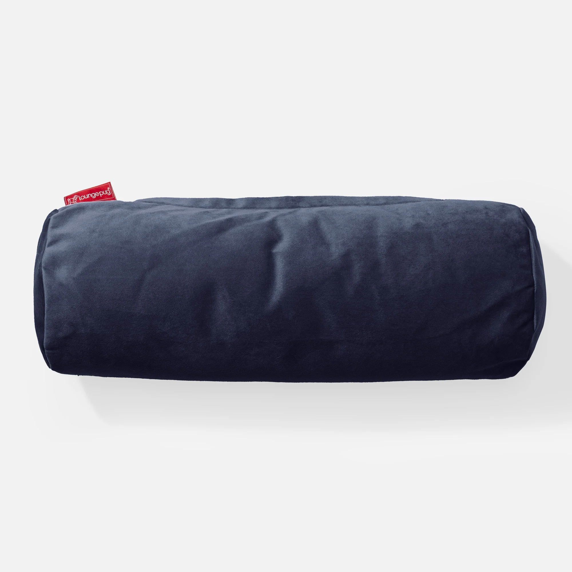 Cylinderkuddfodral 20 x 55cm - Sammet Navy - Image 2