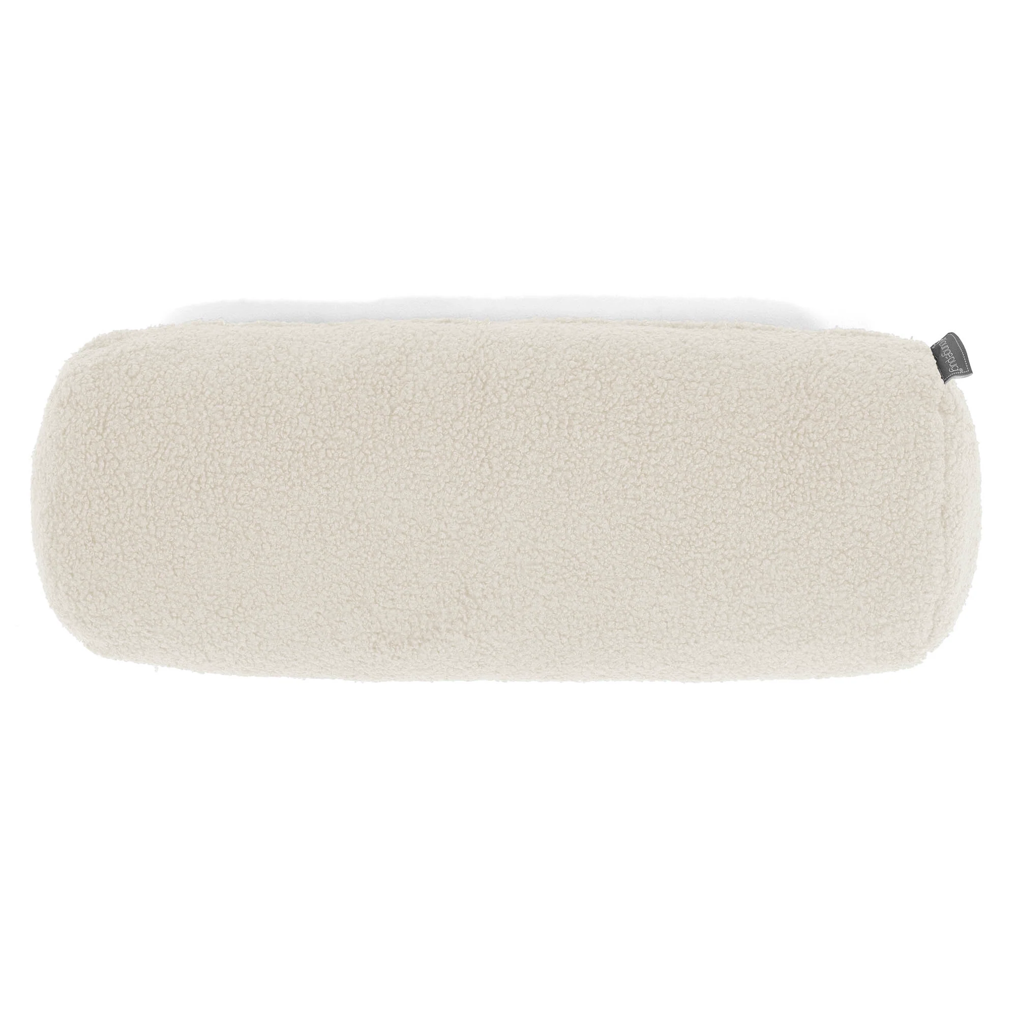 Cylinderkuddfodral 20 x 55cm - Boucle Elfenbensvit - Image 2
