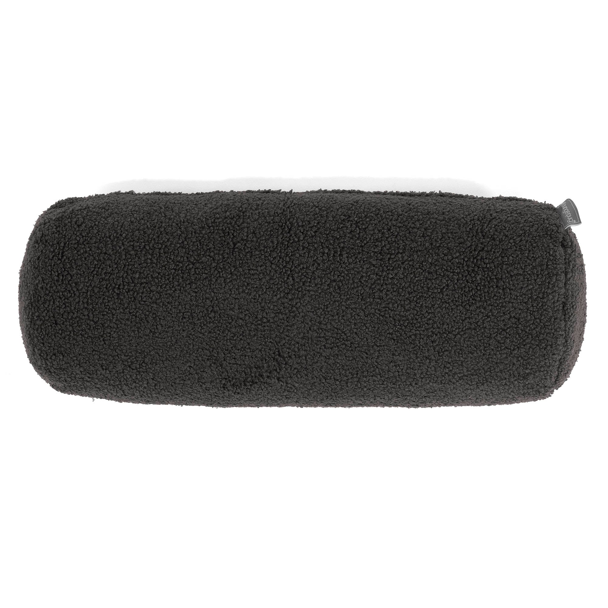 Cylinderkuddfodral 20 x 55cm - Boucle Grafitgrå - Image 2