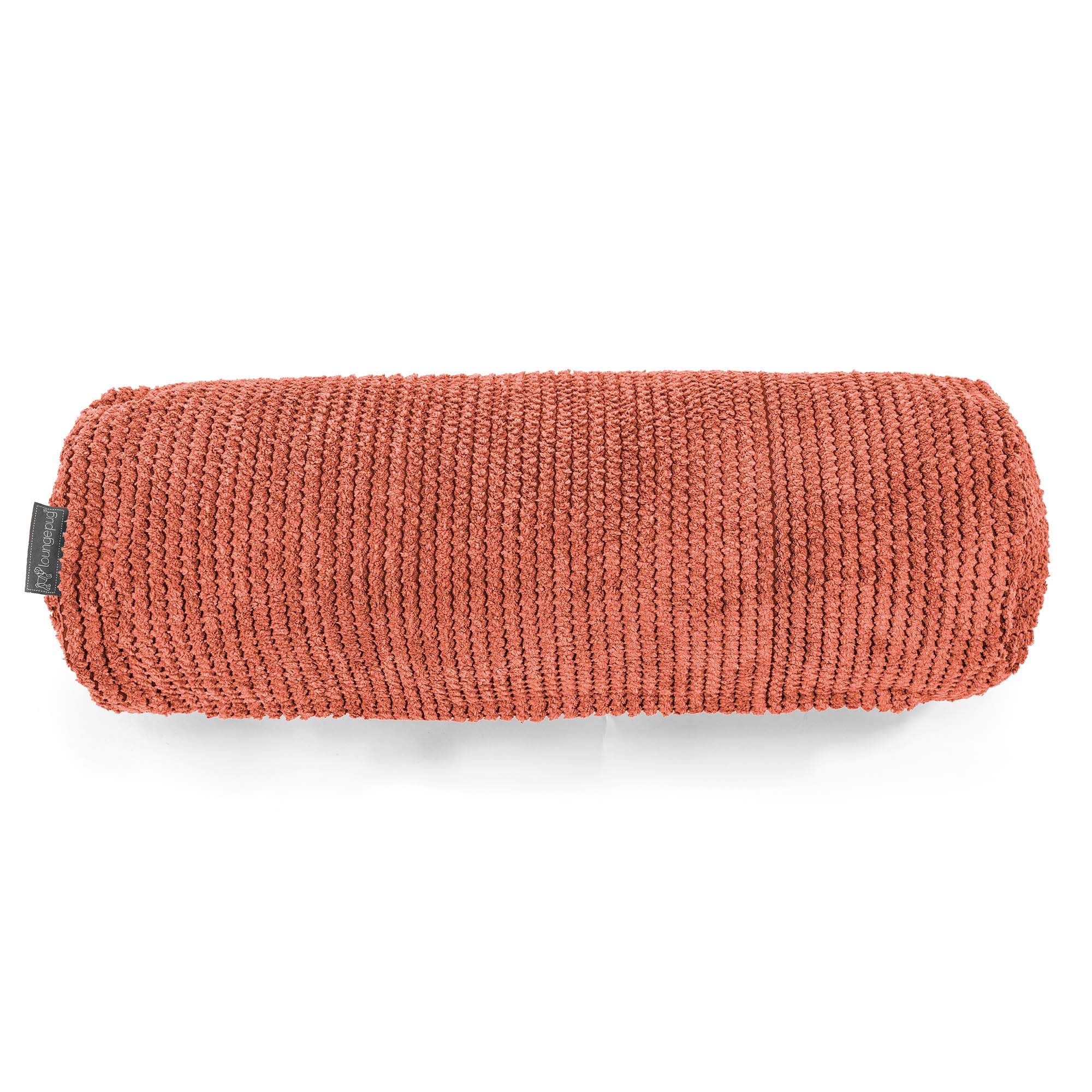 Cylinderkuddfodral 20 x 55cm - Pom-pom Pumpaorange - Image 2