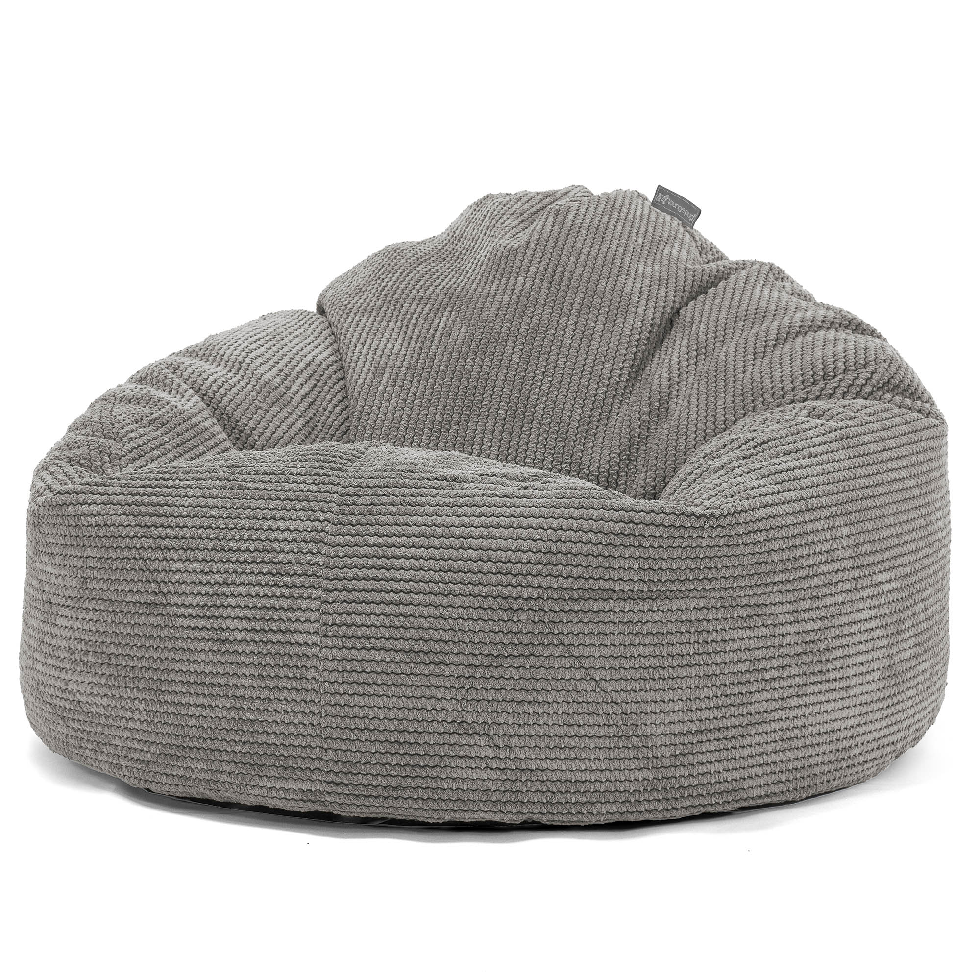 Enorm Snuggle-saccosäck för Barn 3-8 år - Pom-pom Mörkgrå - Image 2