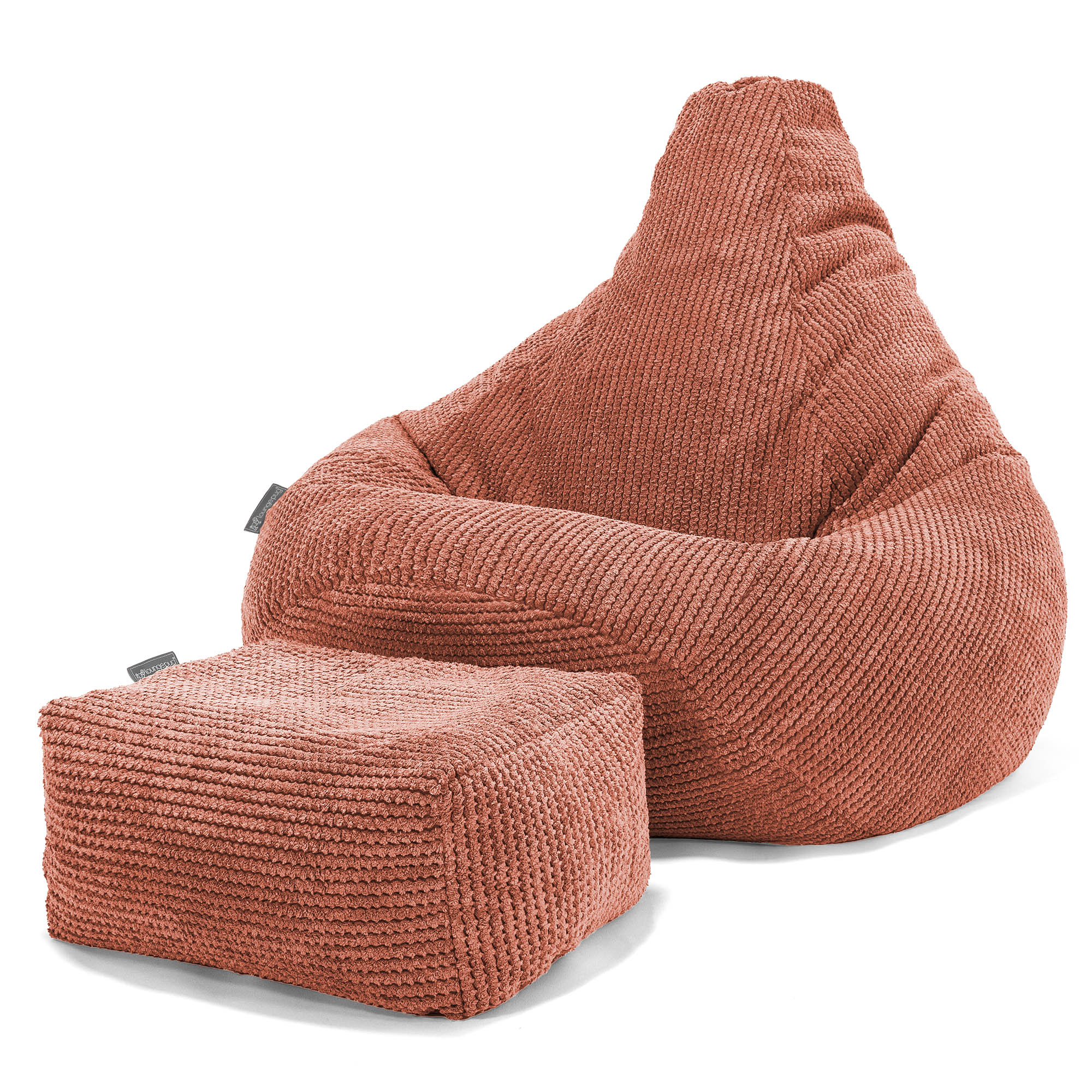 Game Fåtölj Saccosäck - Pom-pom Pumpaorange