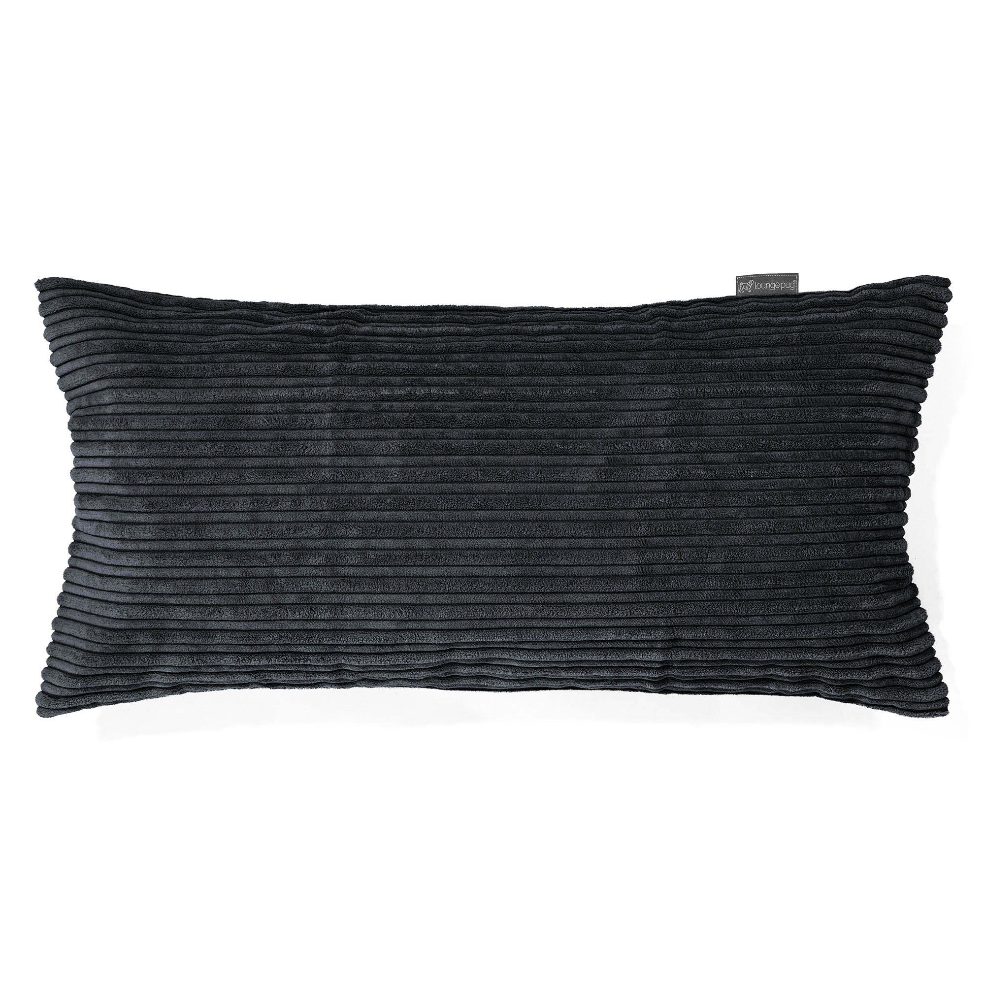 Jätte Kuddfodral 40 x 70cm - Klassisk Manchestertyg Svart