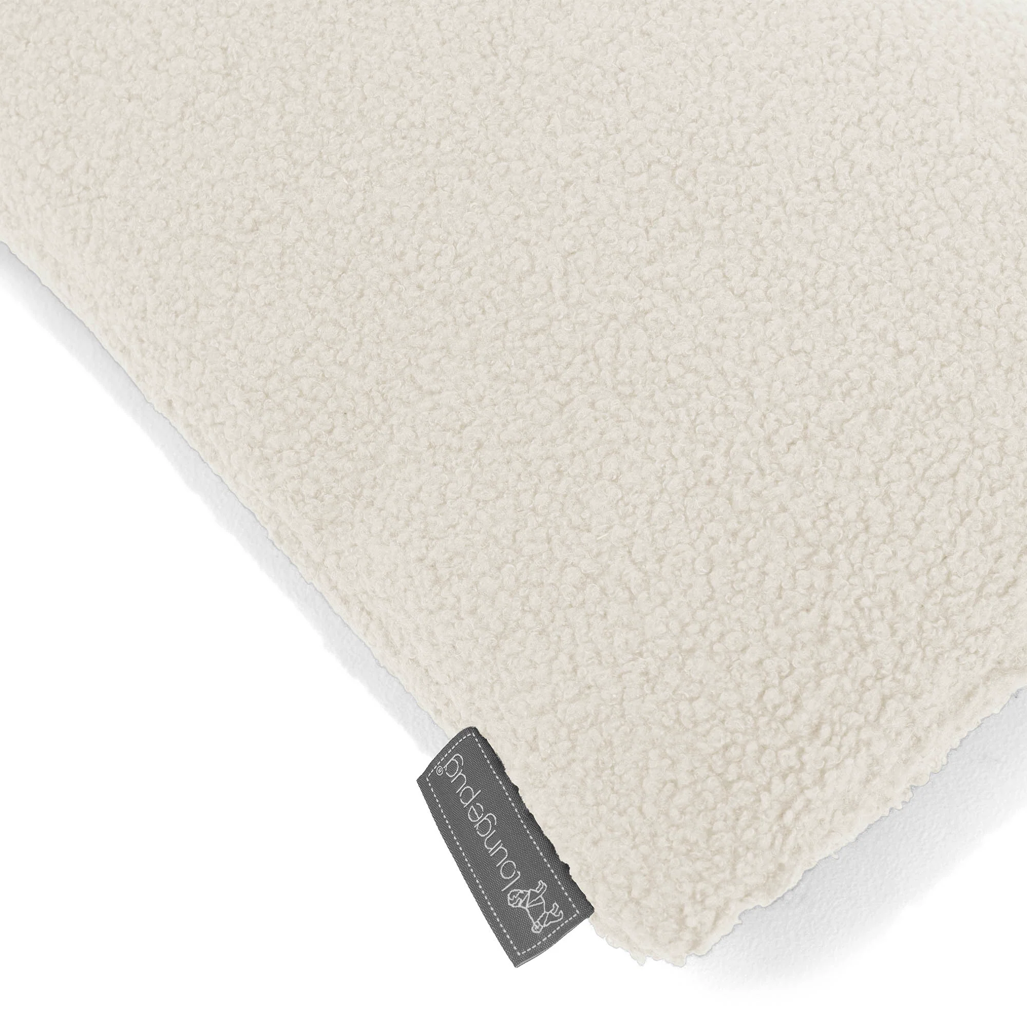 Jätte Kuddfodral 40 x 70cm - Boucle Elfenbensvit - Image 2