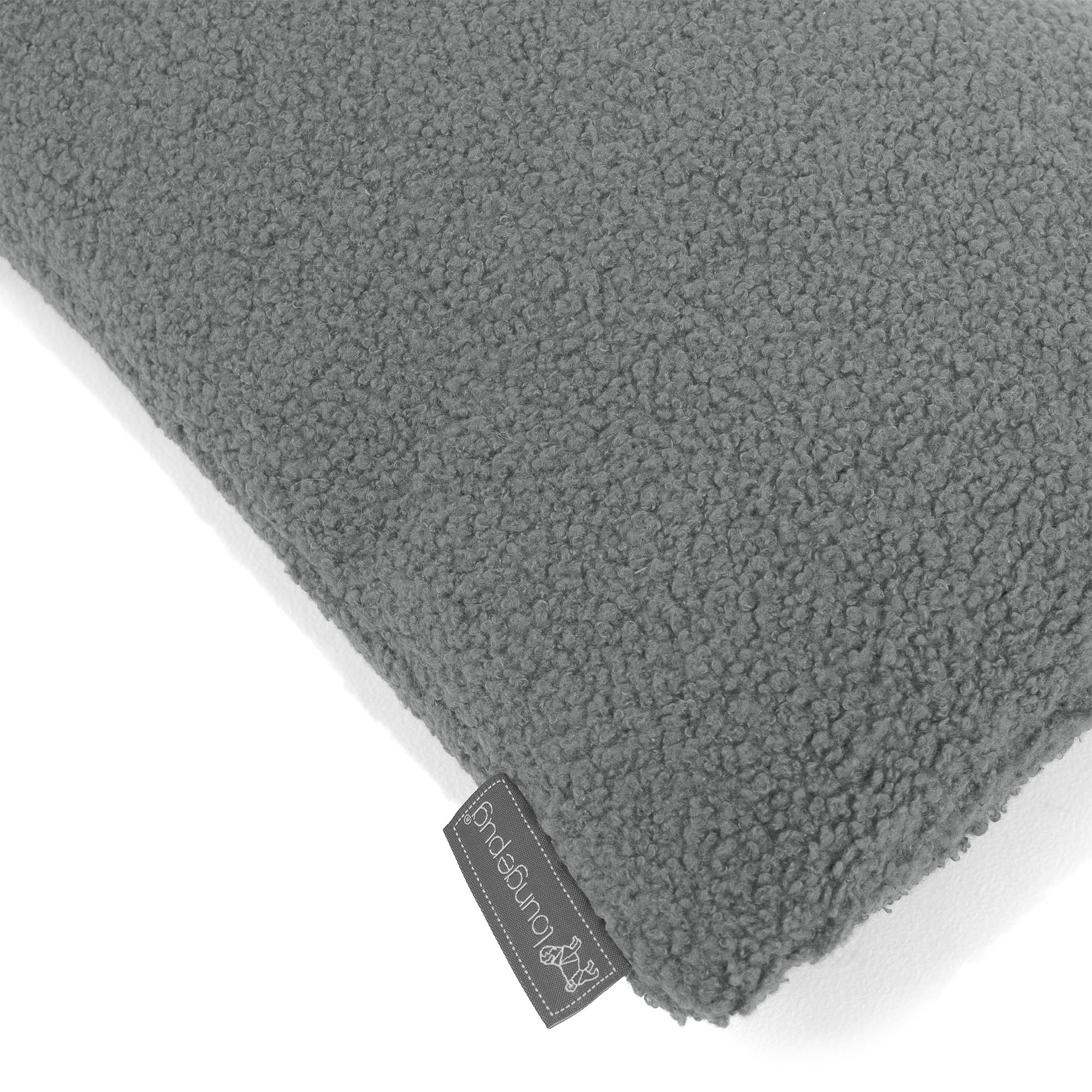 Jätte Kuddfodral 40 x 70cm - Boucle Grå - Image 2
