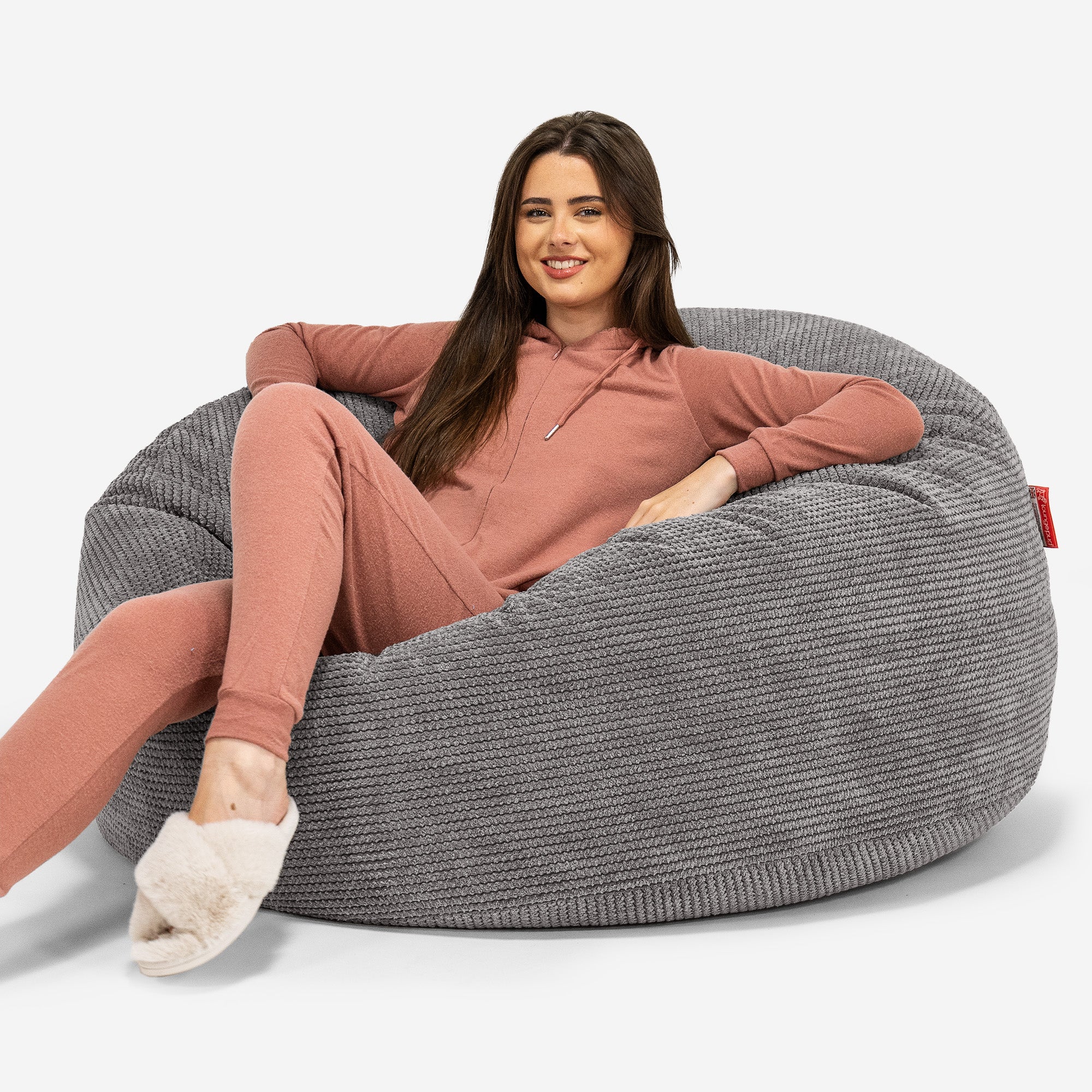 Jätte Saccosäck Soffa 'Mammut' Ersättningsöverdrag - Pom-pom - Image 3
