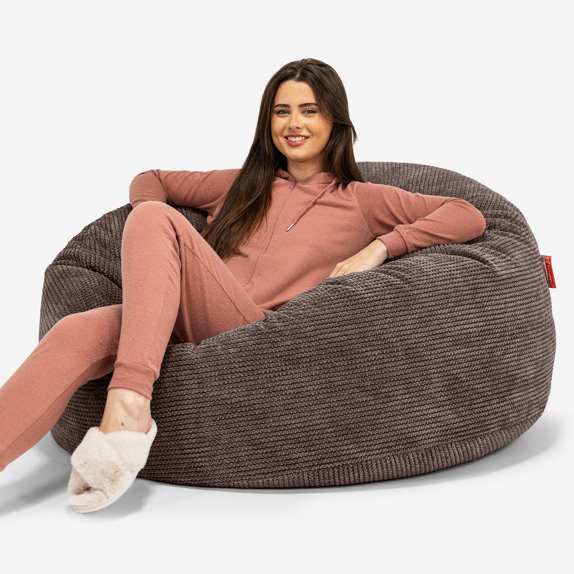 Jätte Saccosäck Soffa 'Mammut' Ersättningsöverdrag - Pom-pom - Image 4