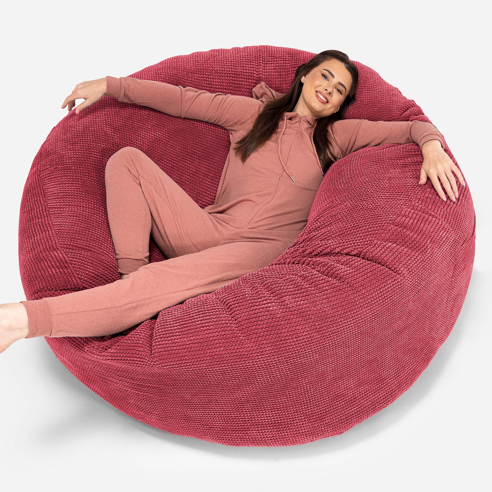 Jätte Saccosäck XXL 'Mega Mammut' Ersättningsöverdrag - Pom-pom - Image 7