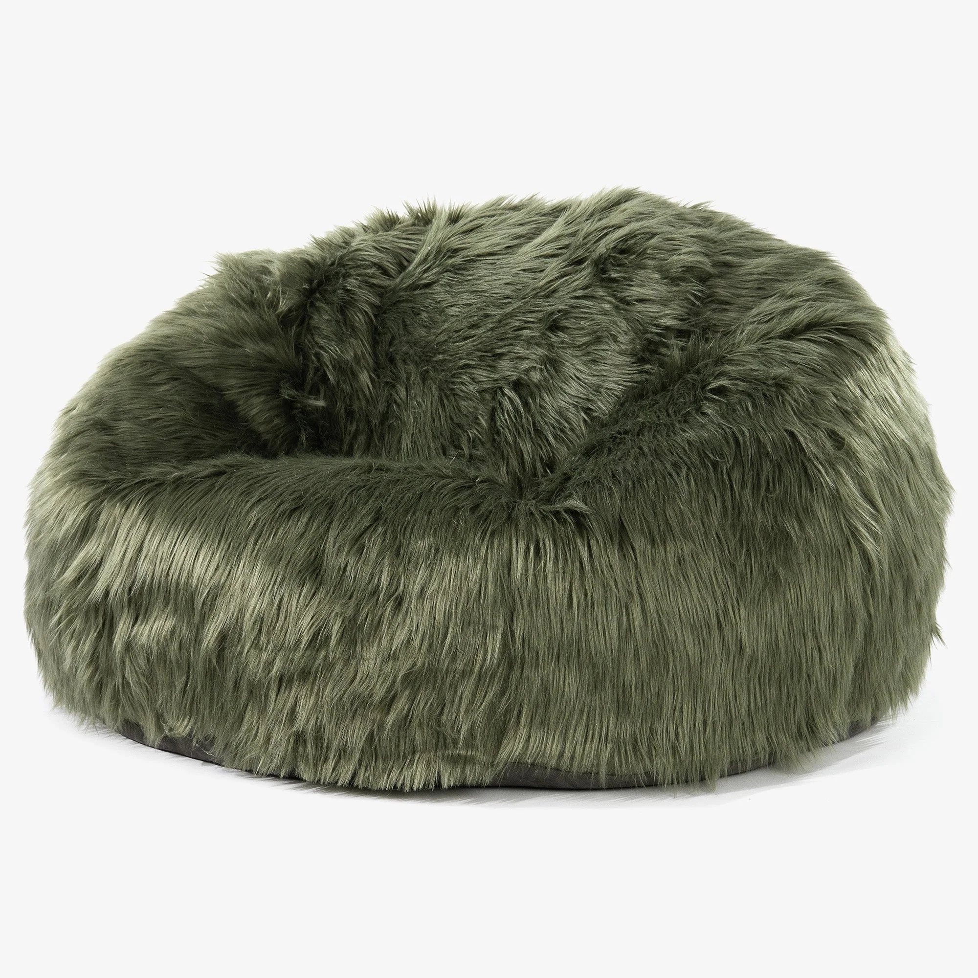 Klassisk Saccosäck Soffa Ersättningsöverdrag - Mongoliskt Fuskpäls - Image 3