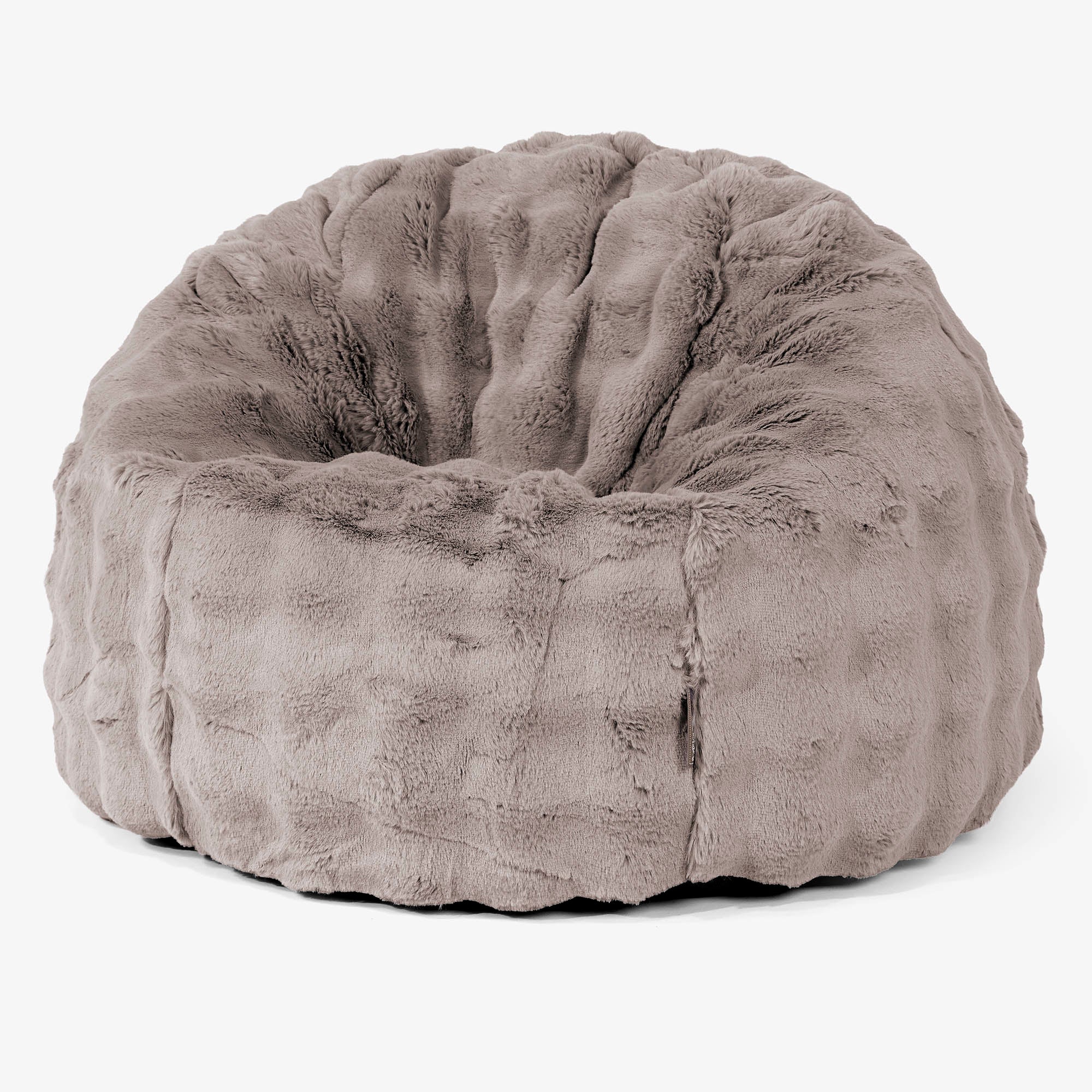 Klassisk Sittsäck Stol Ersättningsöverdrag - Fuskpäls Bubble - Image 3