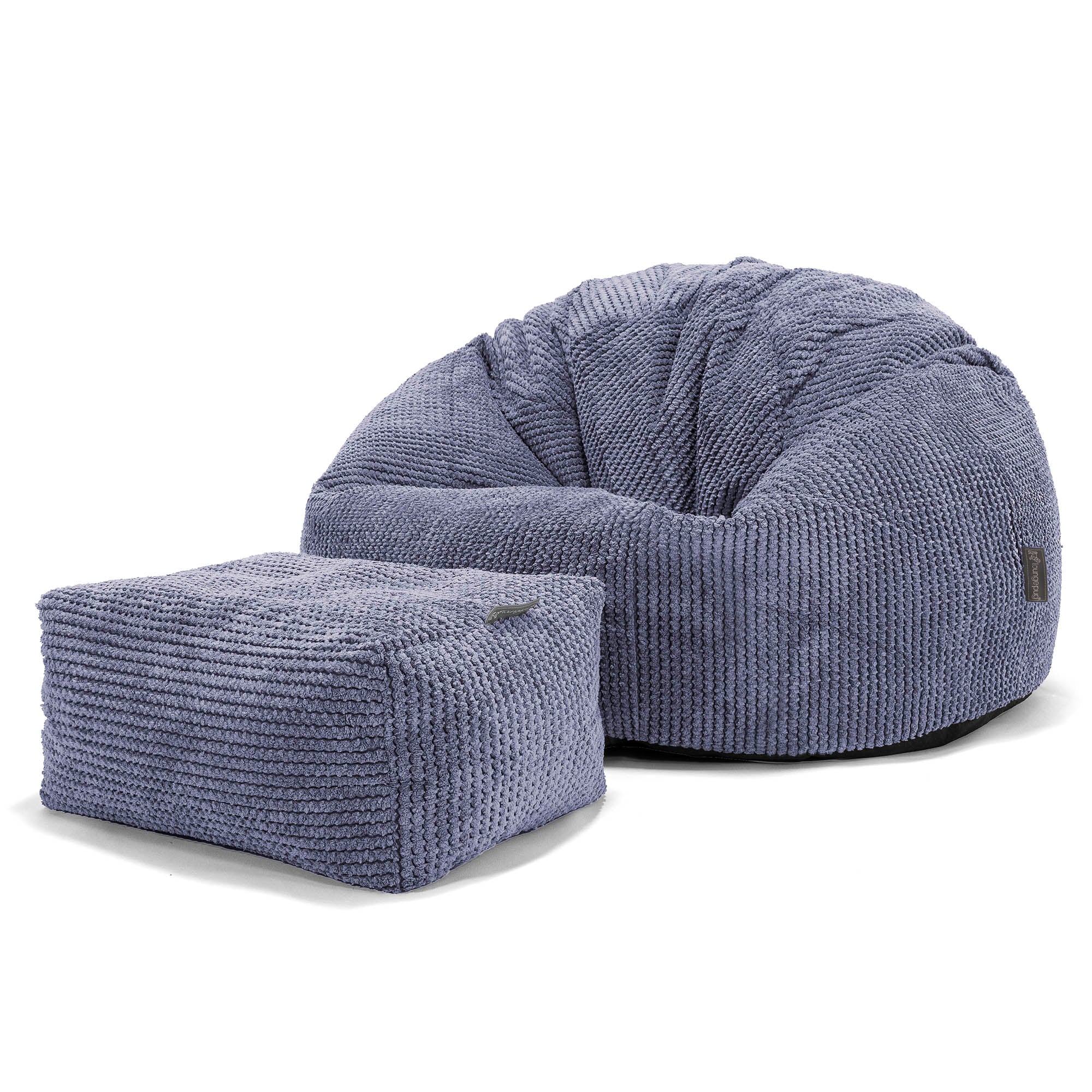 Klassisk Sittsäck Stol - Pom-pom Lila - Image 2