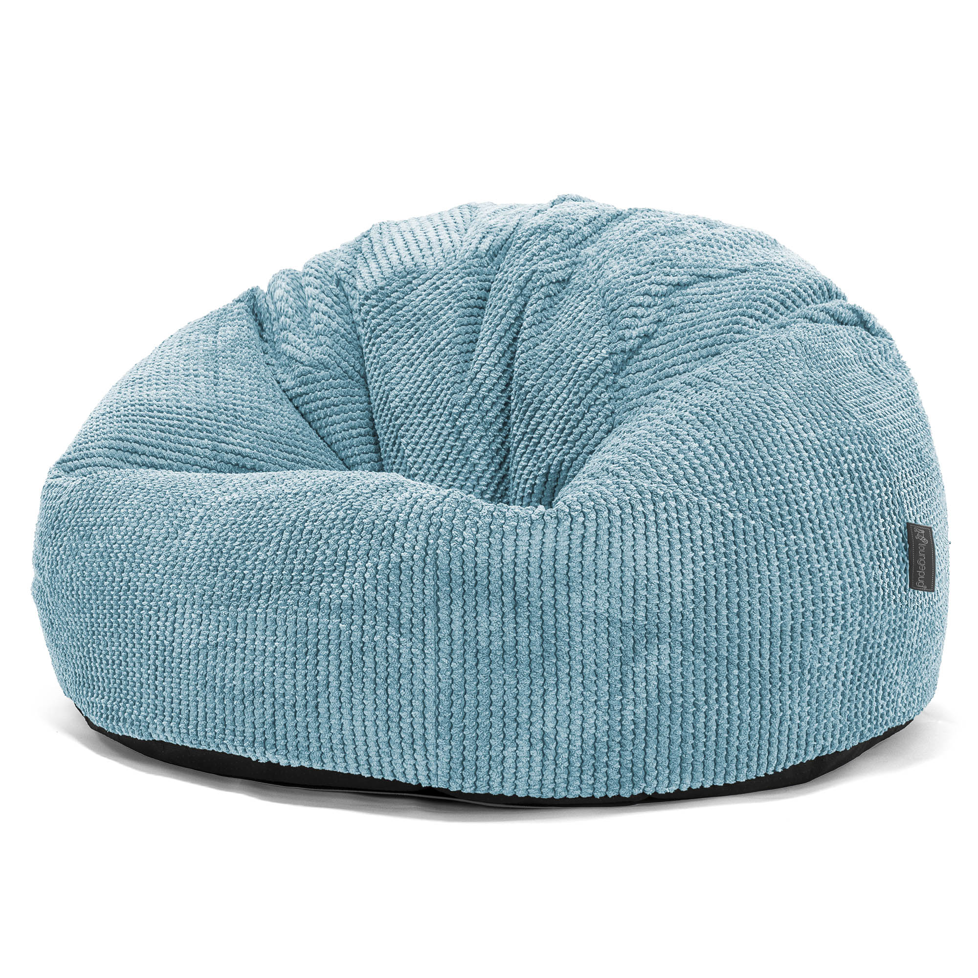 Klassisk Sittsäck Stol - Pom-pom Turkos