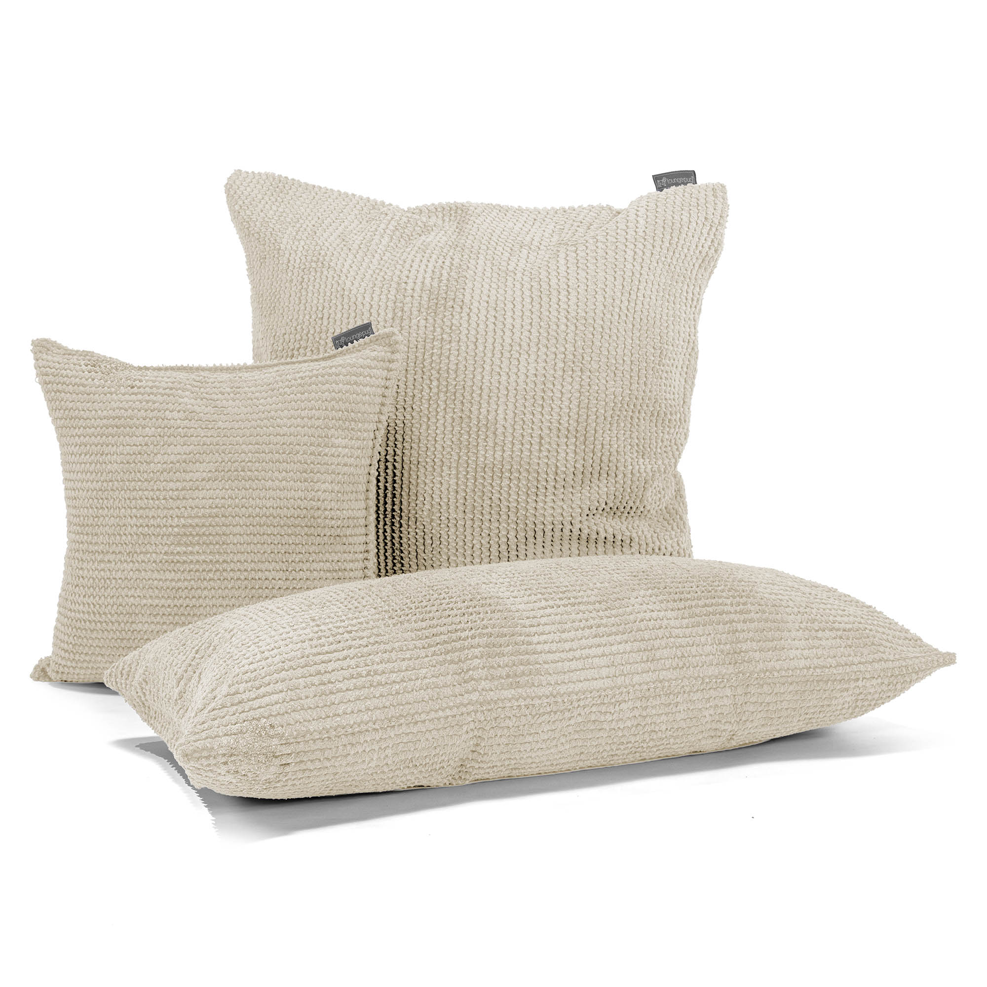 Kuddfodral 47 x 47cm - Pom-pom Elfenbensvit - Image 4