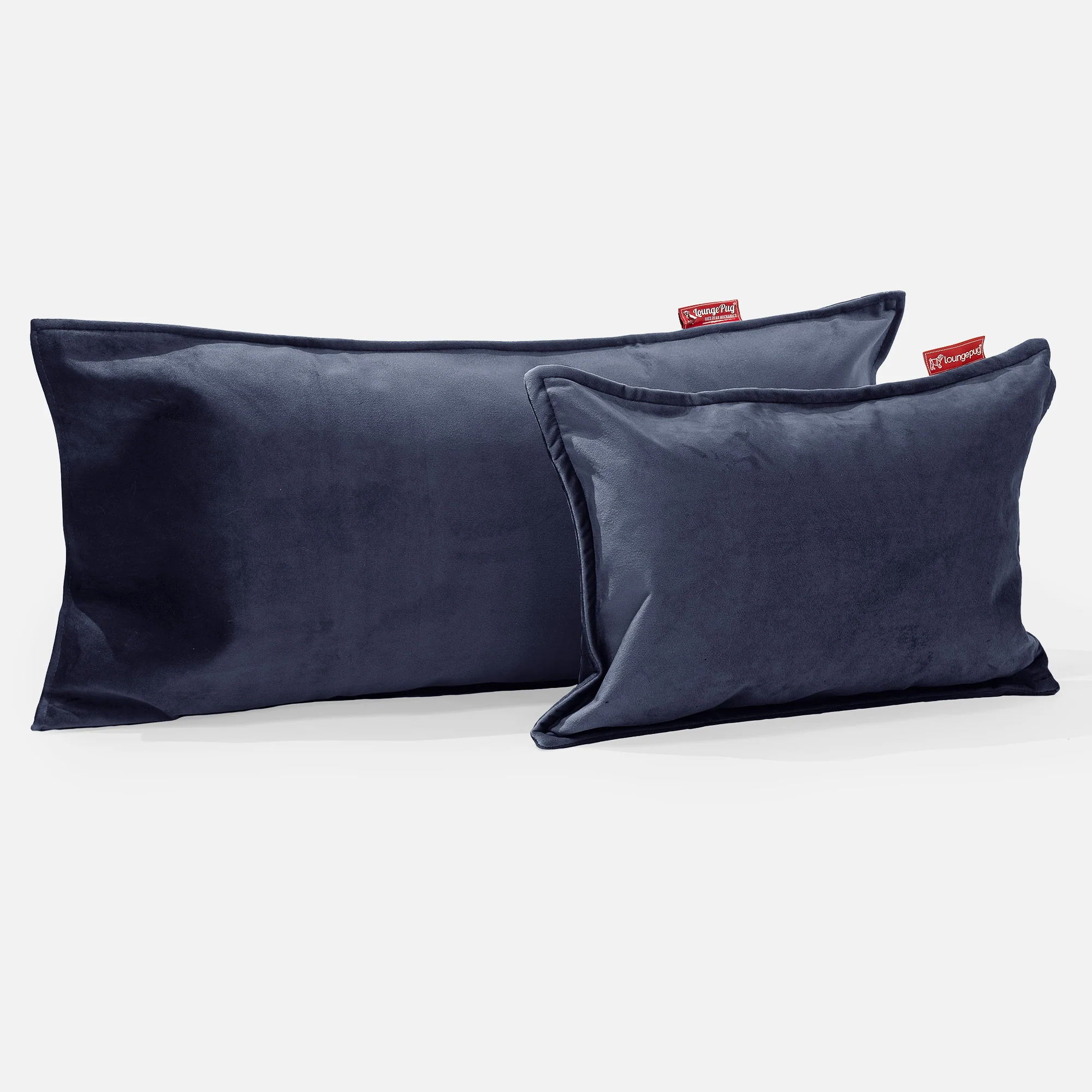 Kuddfodral 35 x 50cm - Sammet Navy - Image 3