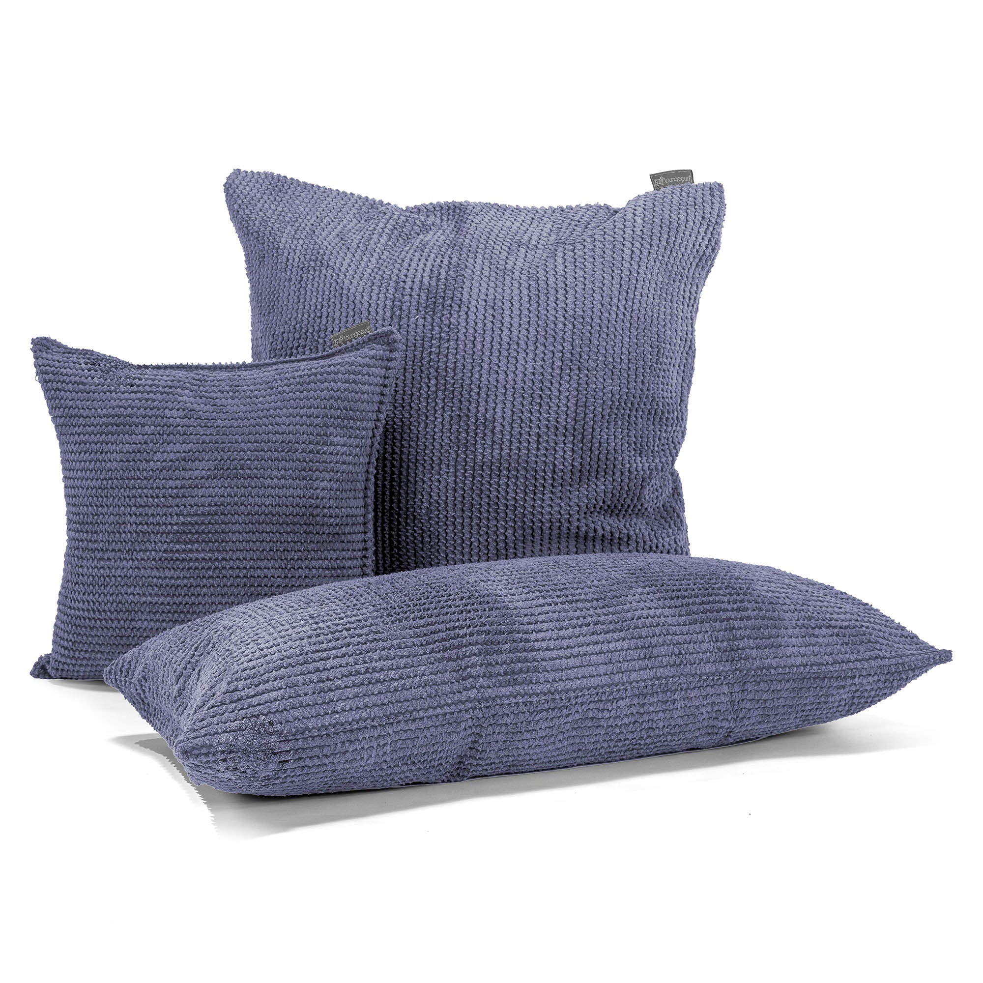Jätte Kuddfodral 40 x 70cm - Pom-pom Lila - Image 3