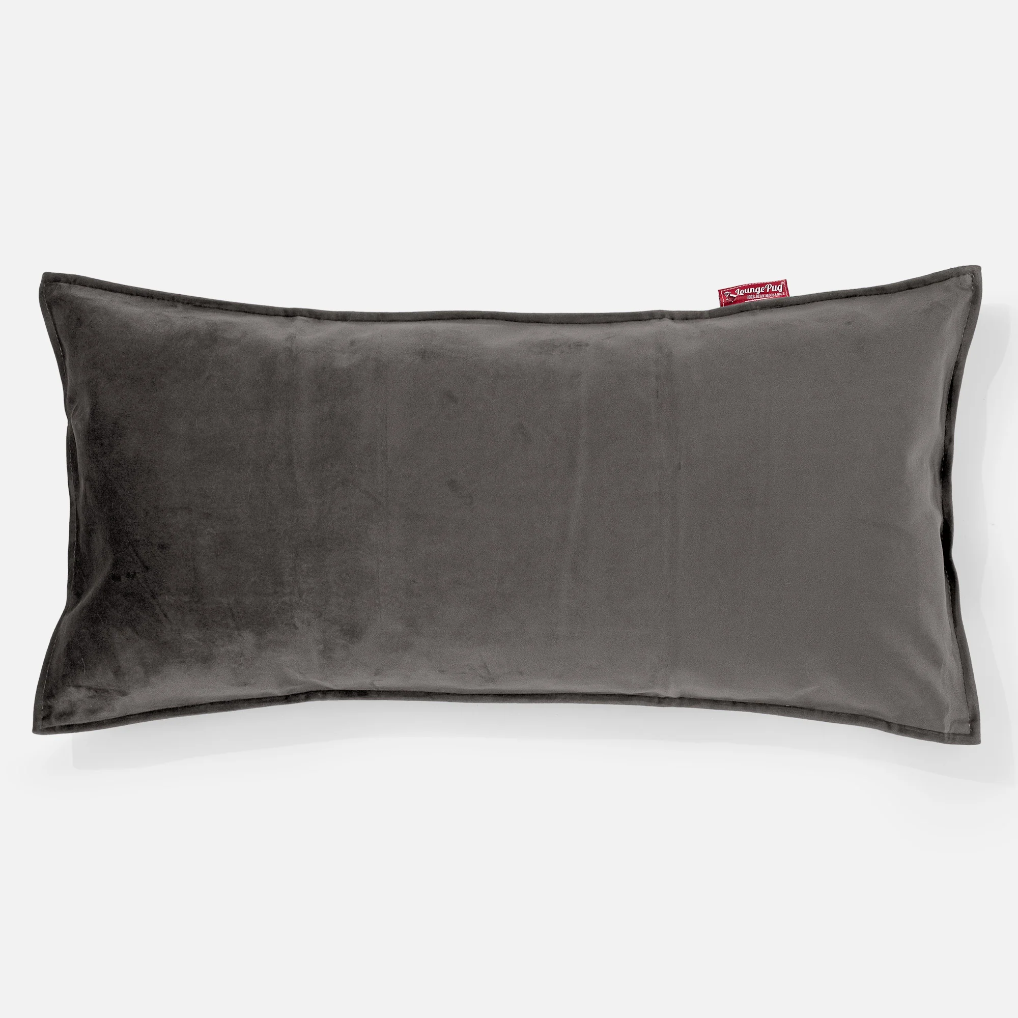 Jätte Kuddfodral 40 x 70cm - Sammet Grafitgrå