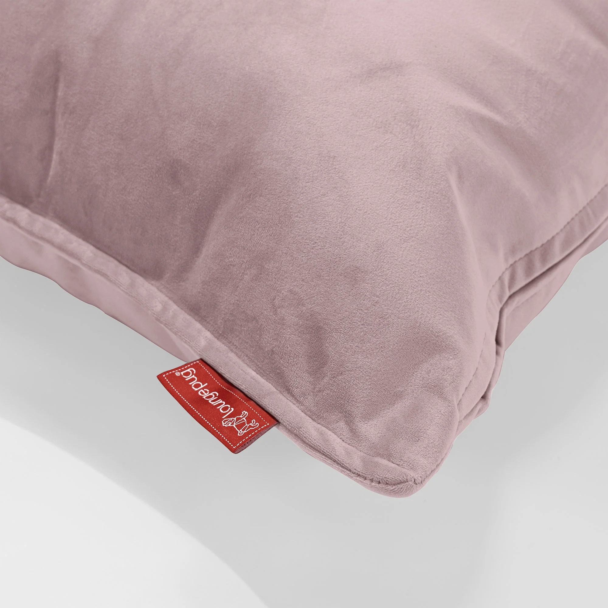 Jätte Kuddfodral 40 x 70cm - Sammet Rosa - Image 2