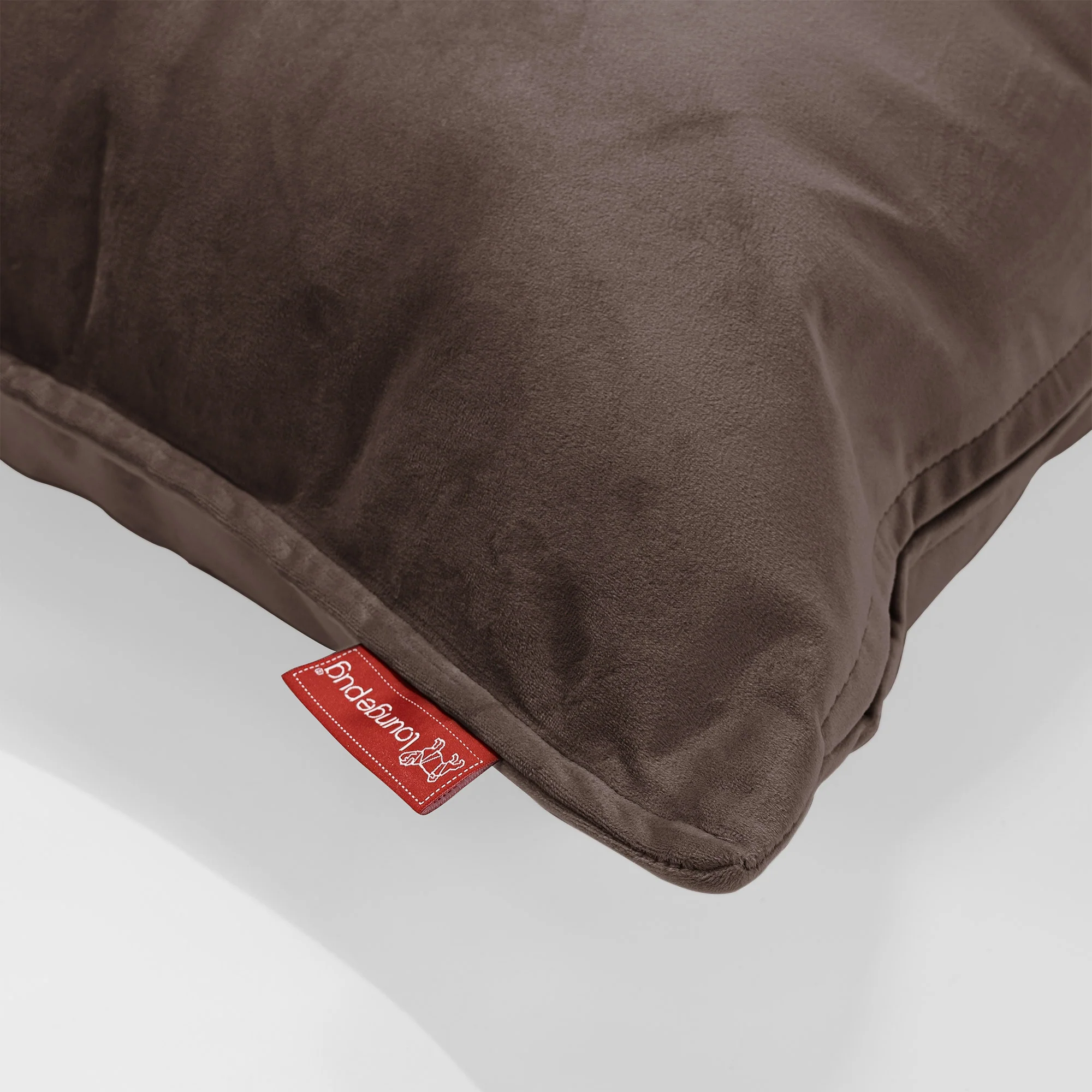 Kuddfodral Rund 50cm - Sammet Espresso - Image 2