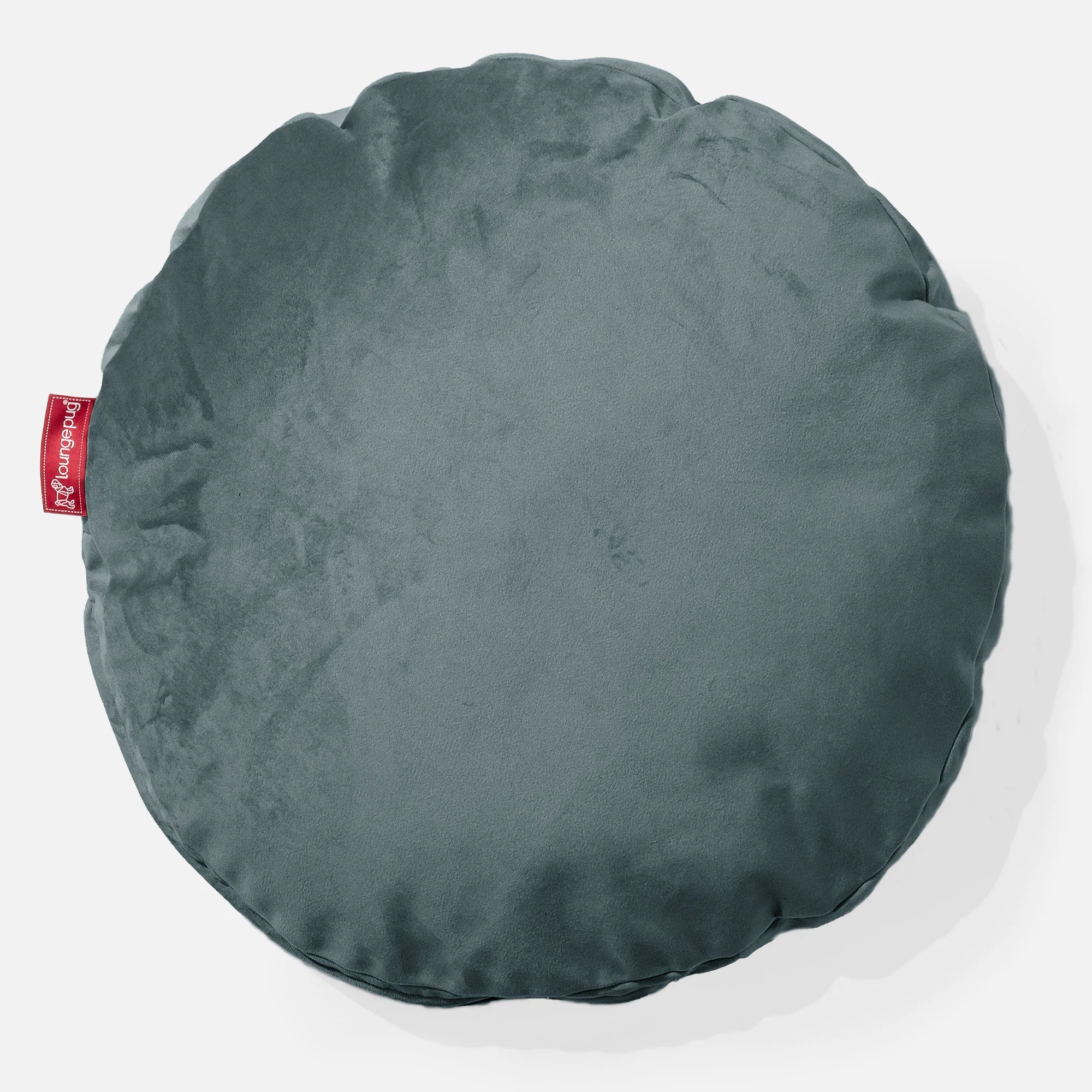 Kuddfodral Rund 50cm - Sammet Teal