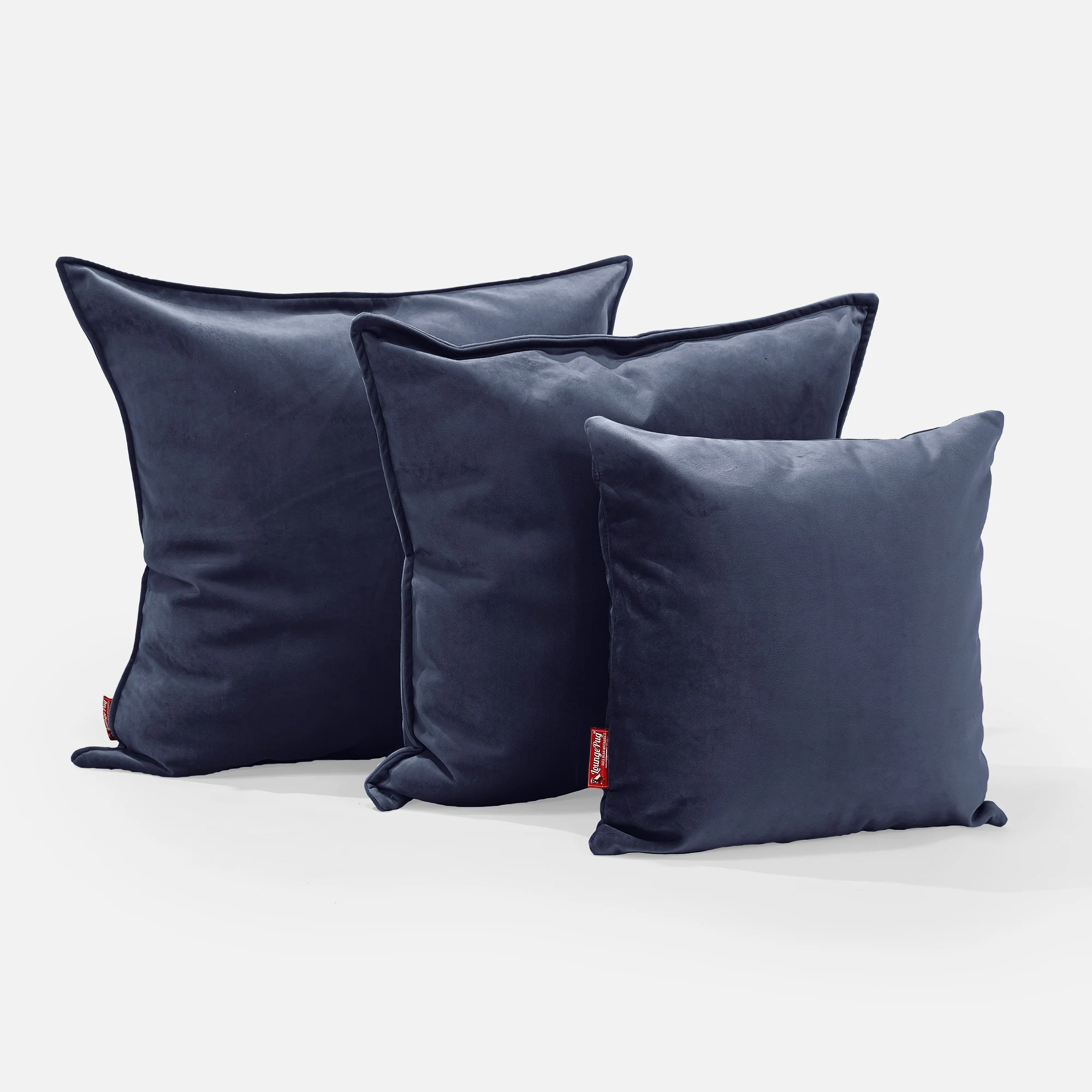 Kuddfodral XL 70 x 70cm - Sammet Navy - Image 2