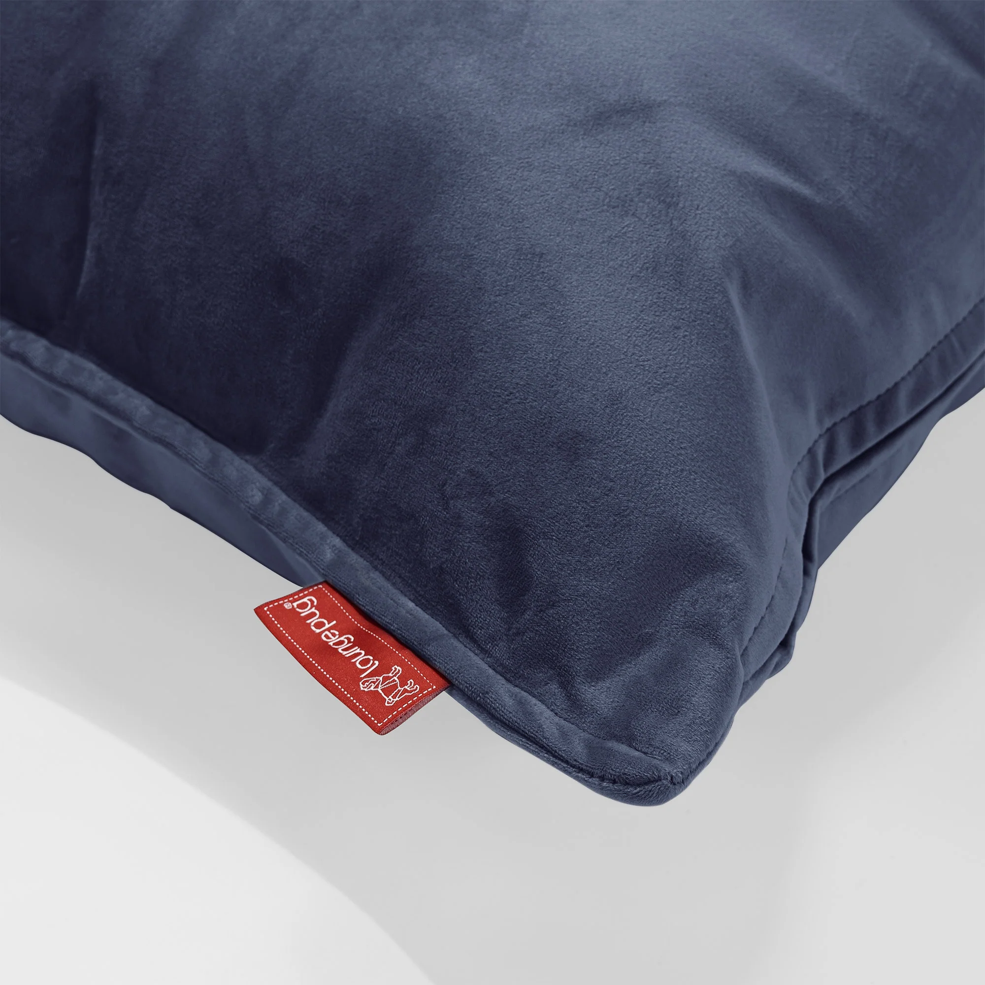 Kuddfodral XL 70 x 70cm - Sammet Navy - Image 3