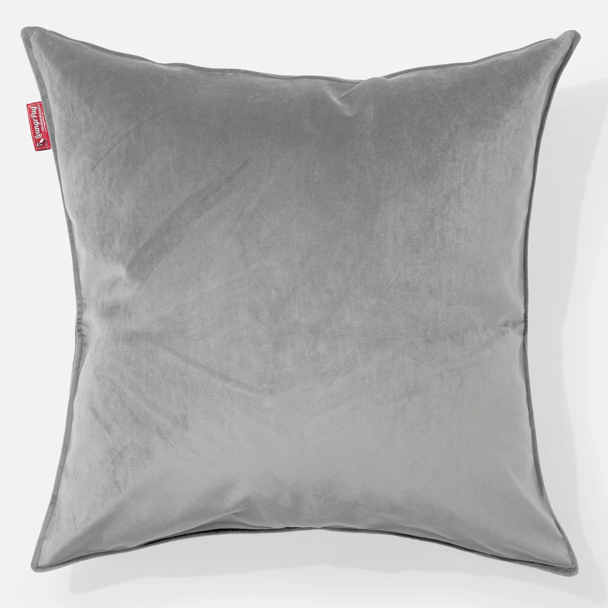 Kuddfodral XL 70 x 70cm - Sammet Silverfärgad