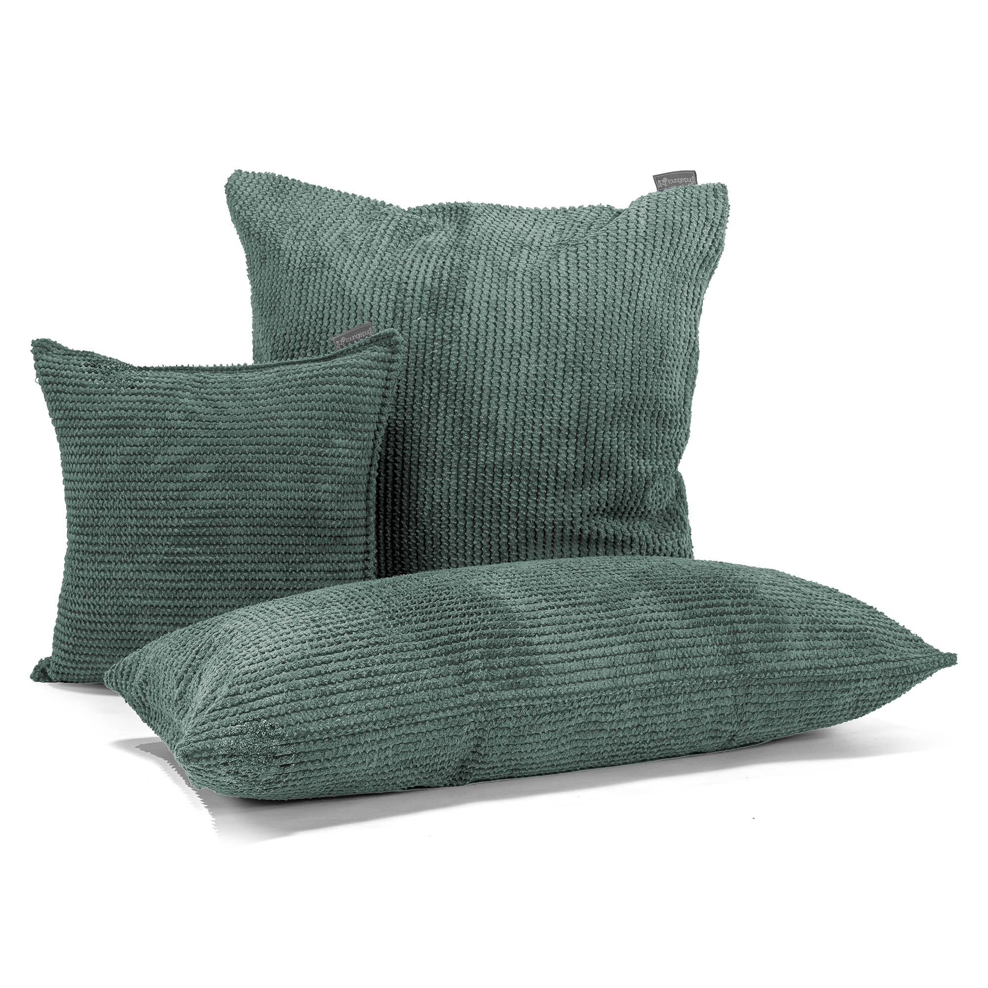 Kuddfodral XL 70 x 70cm - Pom-pom Mossgrön - Image 4