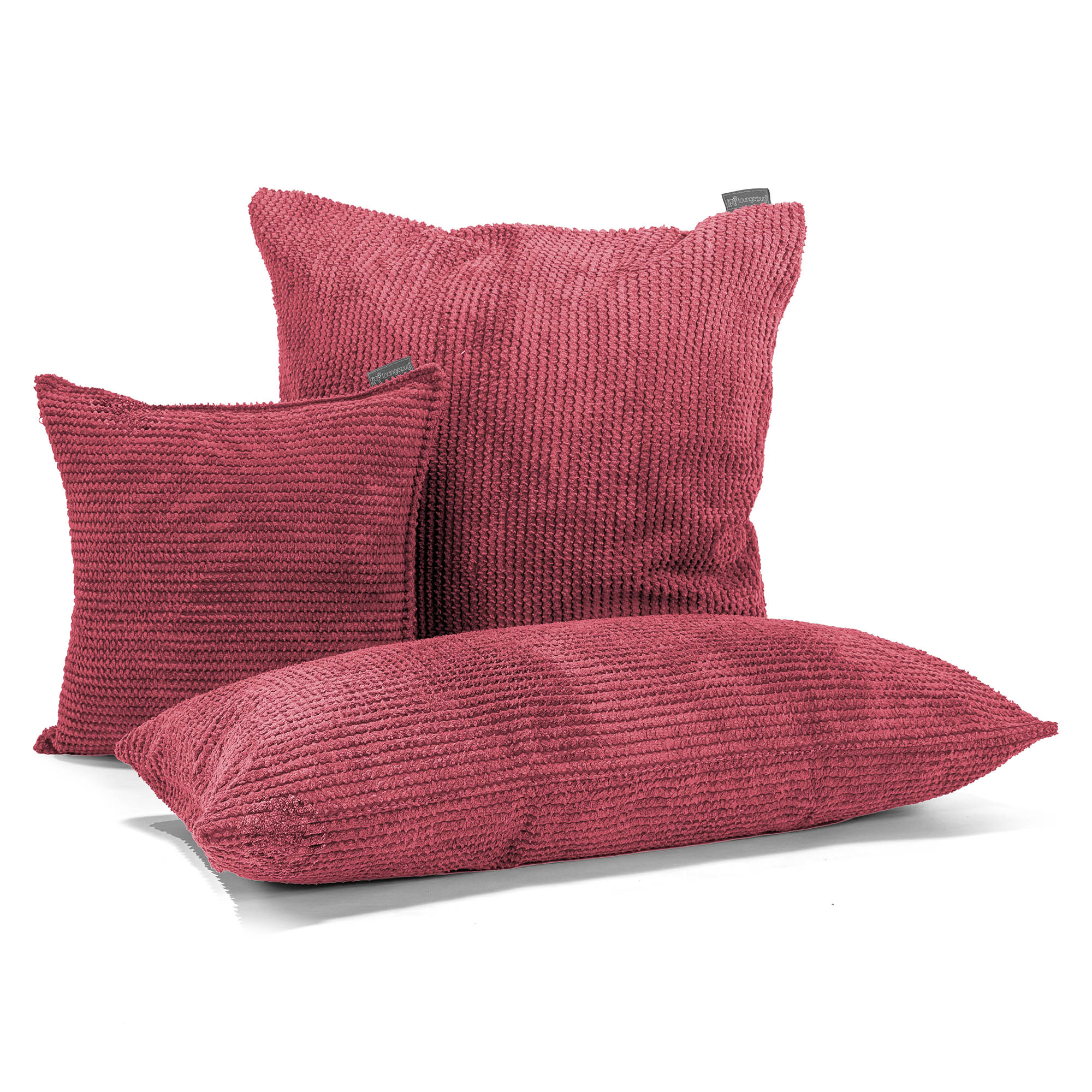 Kuddfodral XL 70 x 70cm - Pom-pom Pastellröd - Image 4