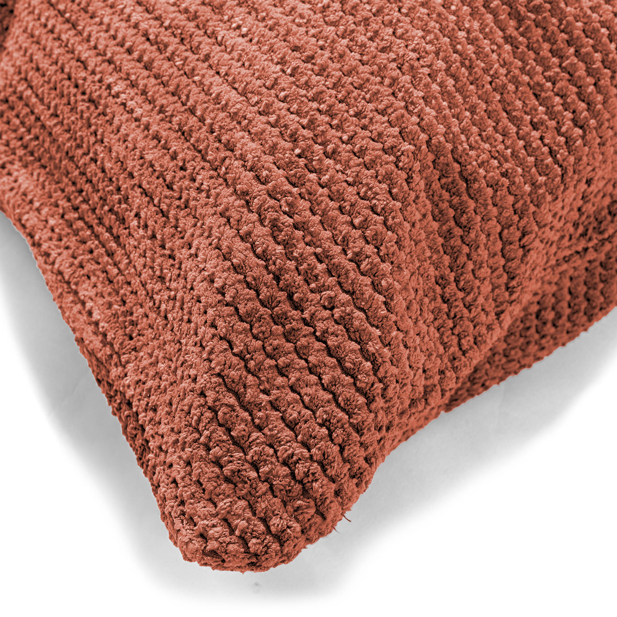Kuddfodral XL 70 x 70cm - Pom-pom Pumpaorange - Image 3