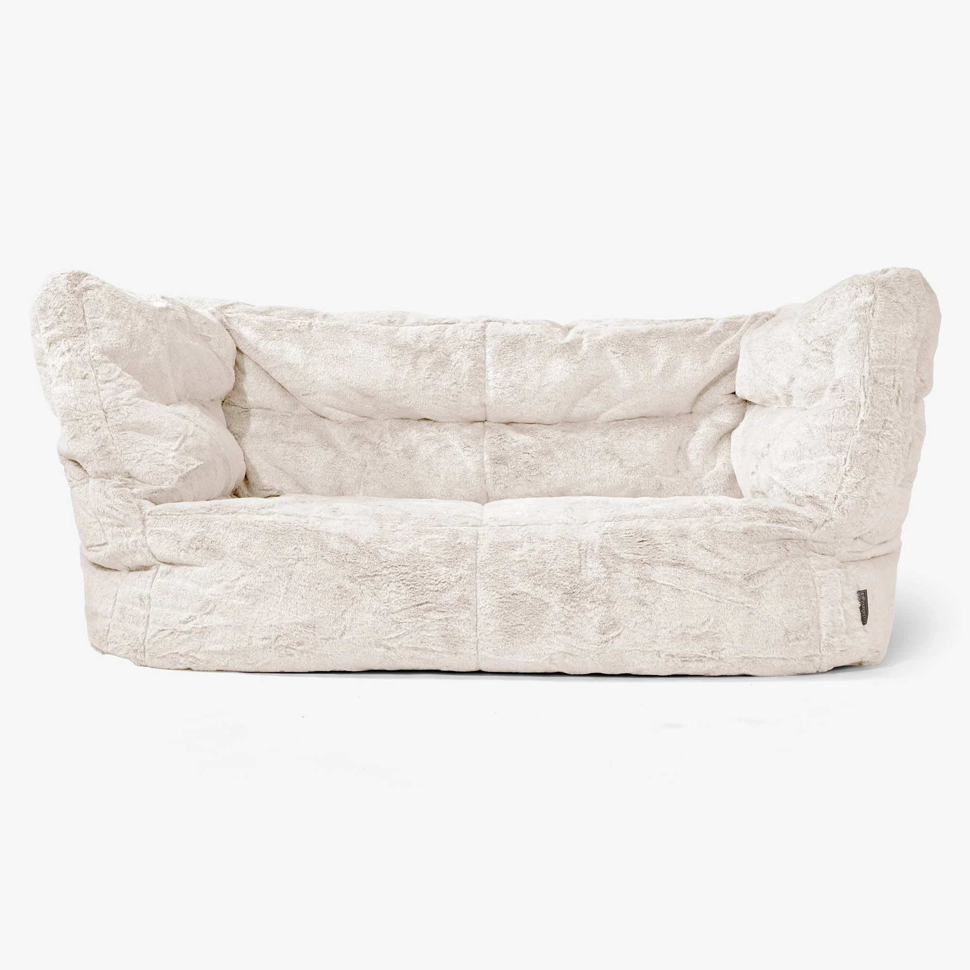 Louis 2-sits Saccosäcksoffa Ersättningsöverdrag - Fuskkaninpäls - Image 5