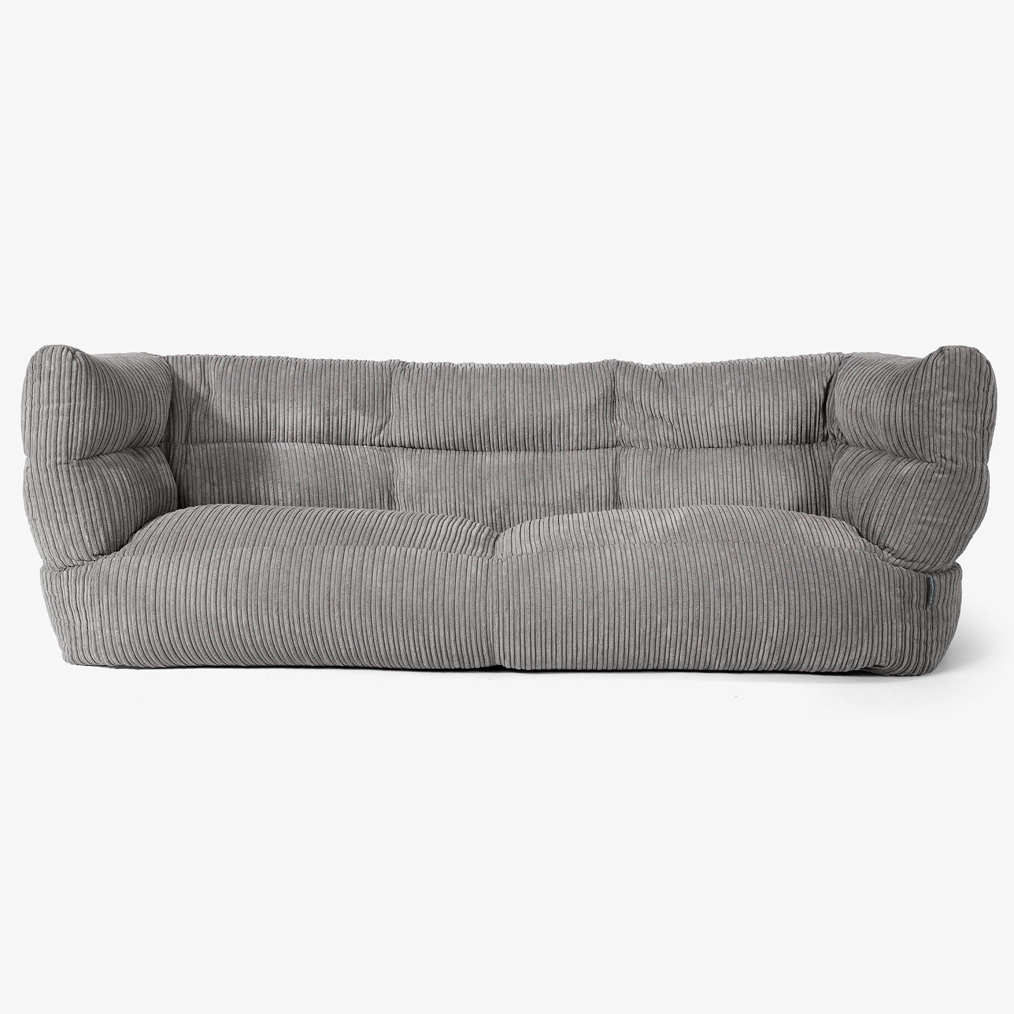 Louis 3-sits Saccosäcksoffa Ersättningsöverdrag - Klassisk Manchestertyg - Image 8