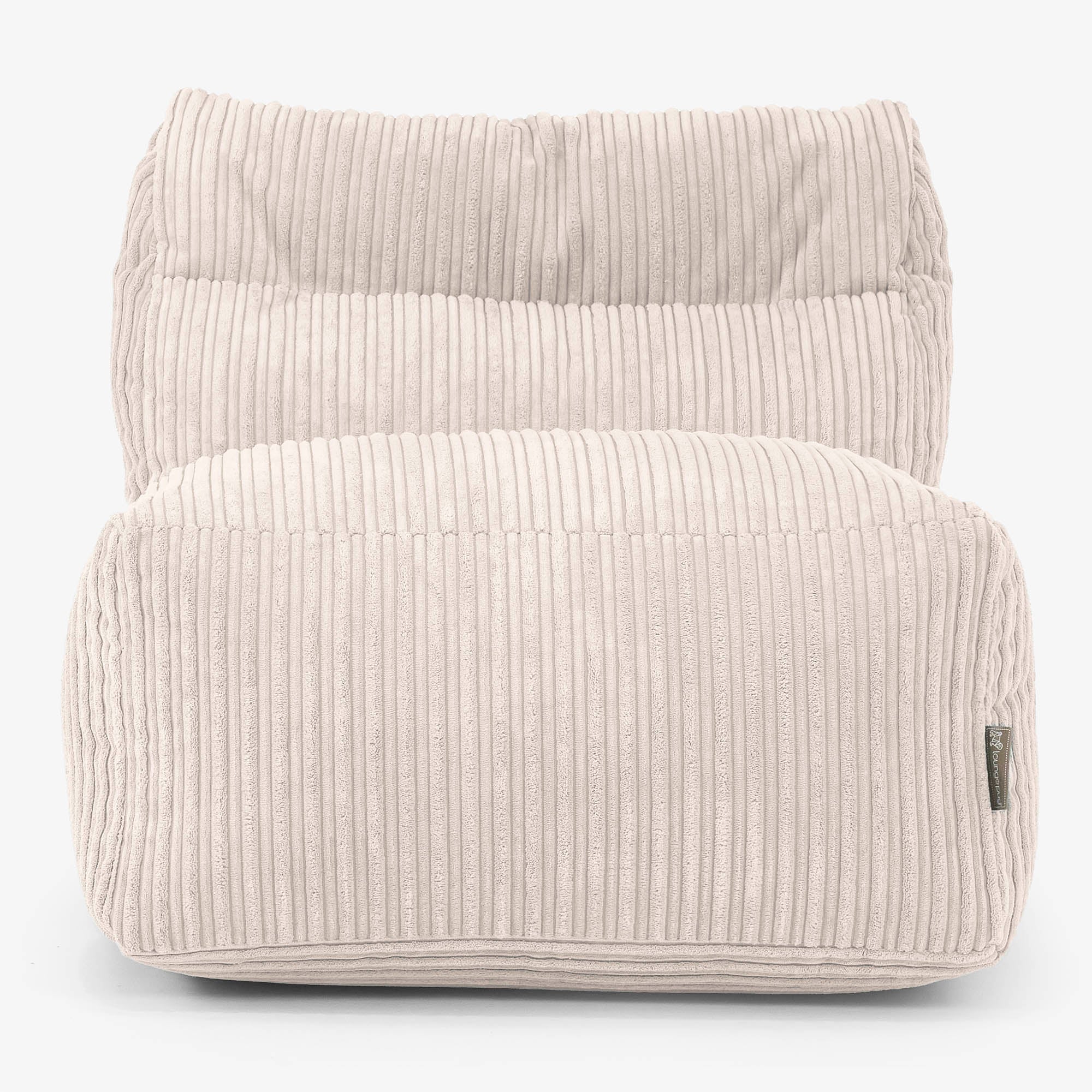 Modulsoffa Sittsäck, Mittensektion - Klassisk Manchestertyg Elfenbensvit - Image 2