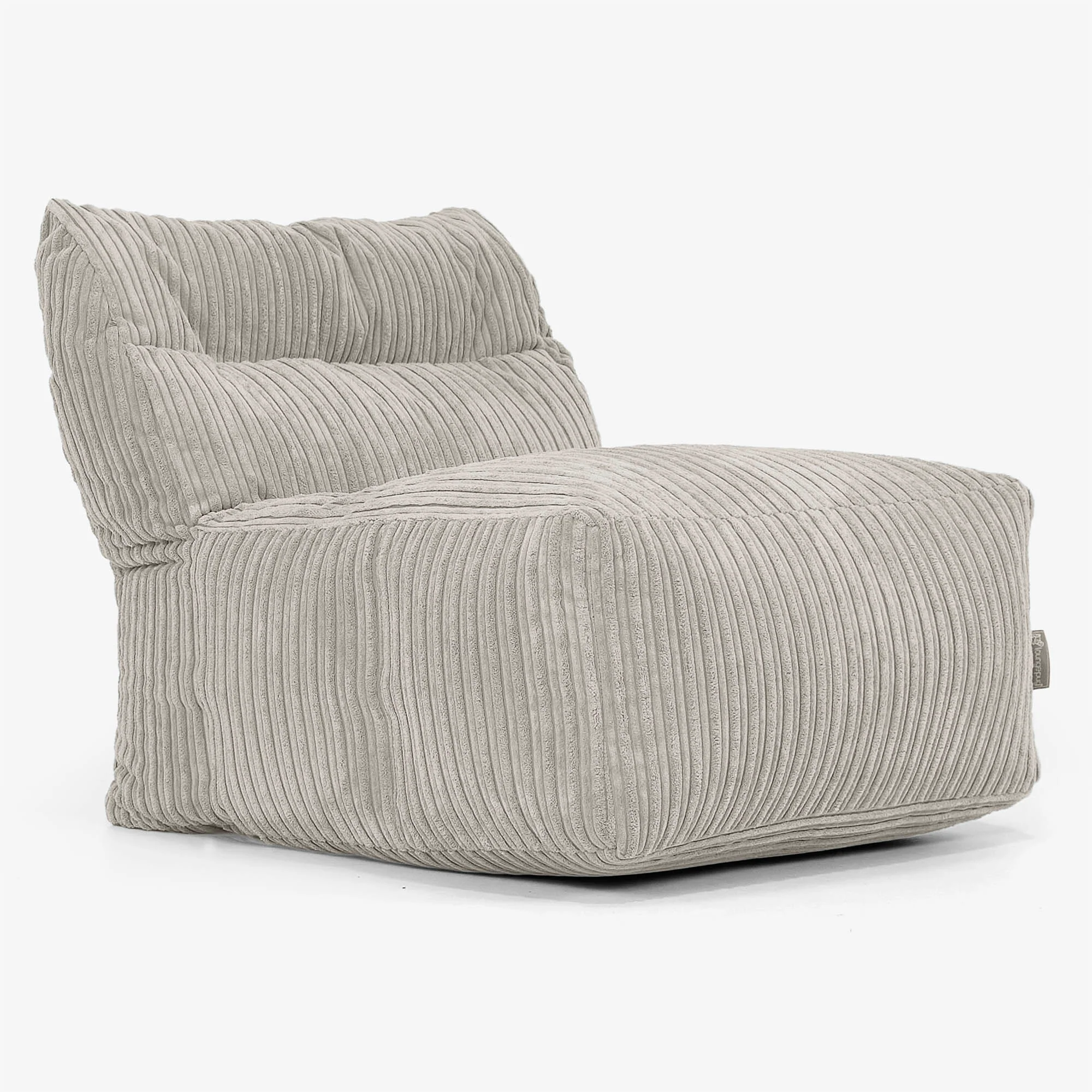 Modulsoffa Sittsäck, Mittensektion - Klassisk Manchestertyg Minkbrun