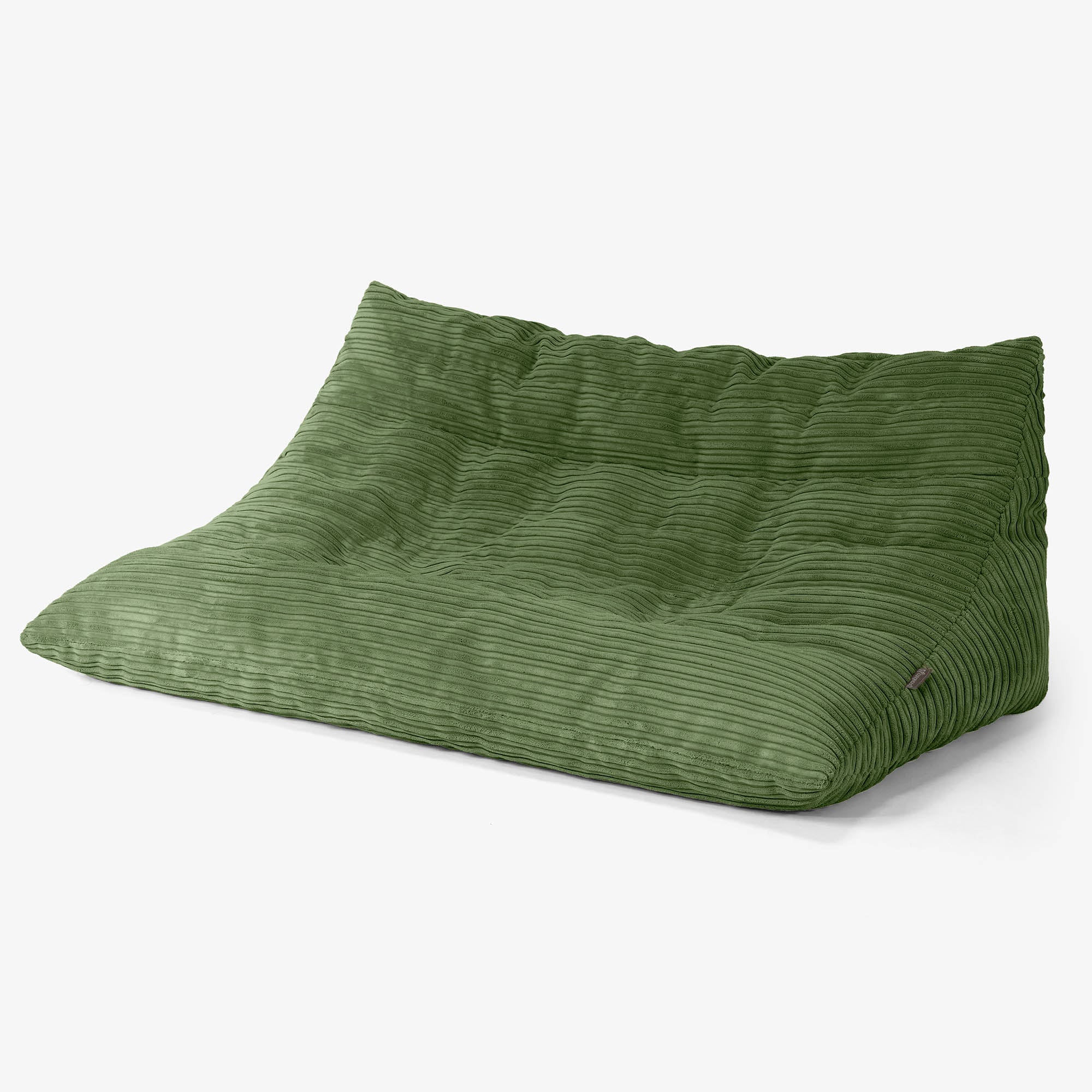 Noah Golvsofa Saccosäck - Manchestertyg Skogsgrön - Image 2