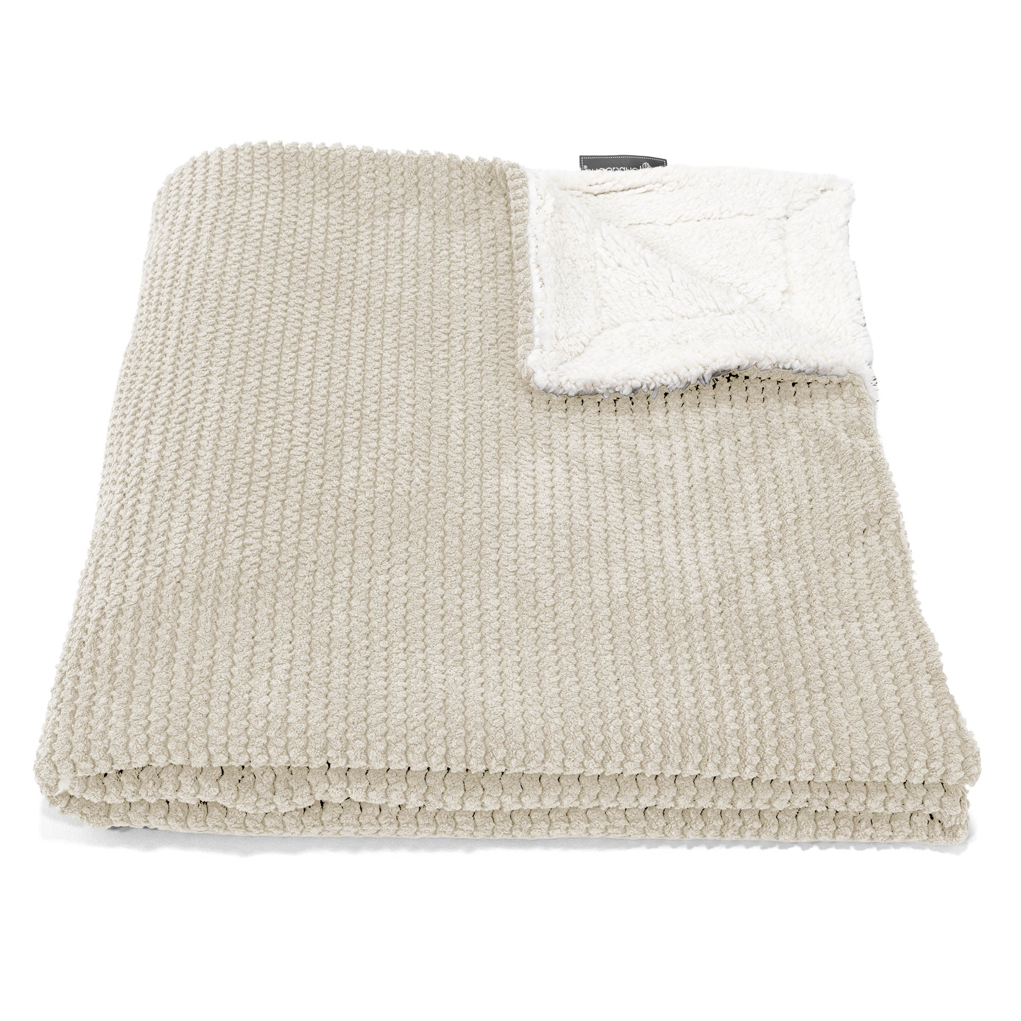 Sherpafilt - Pom-pom Elfenbensvit - Image 2