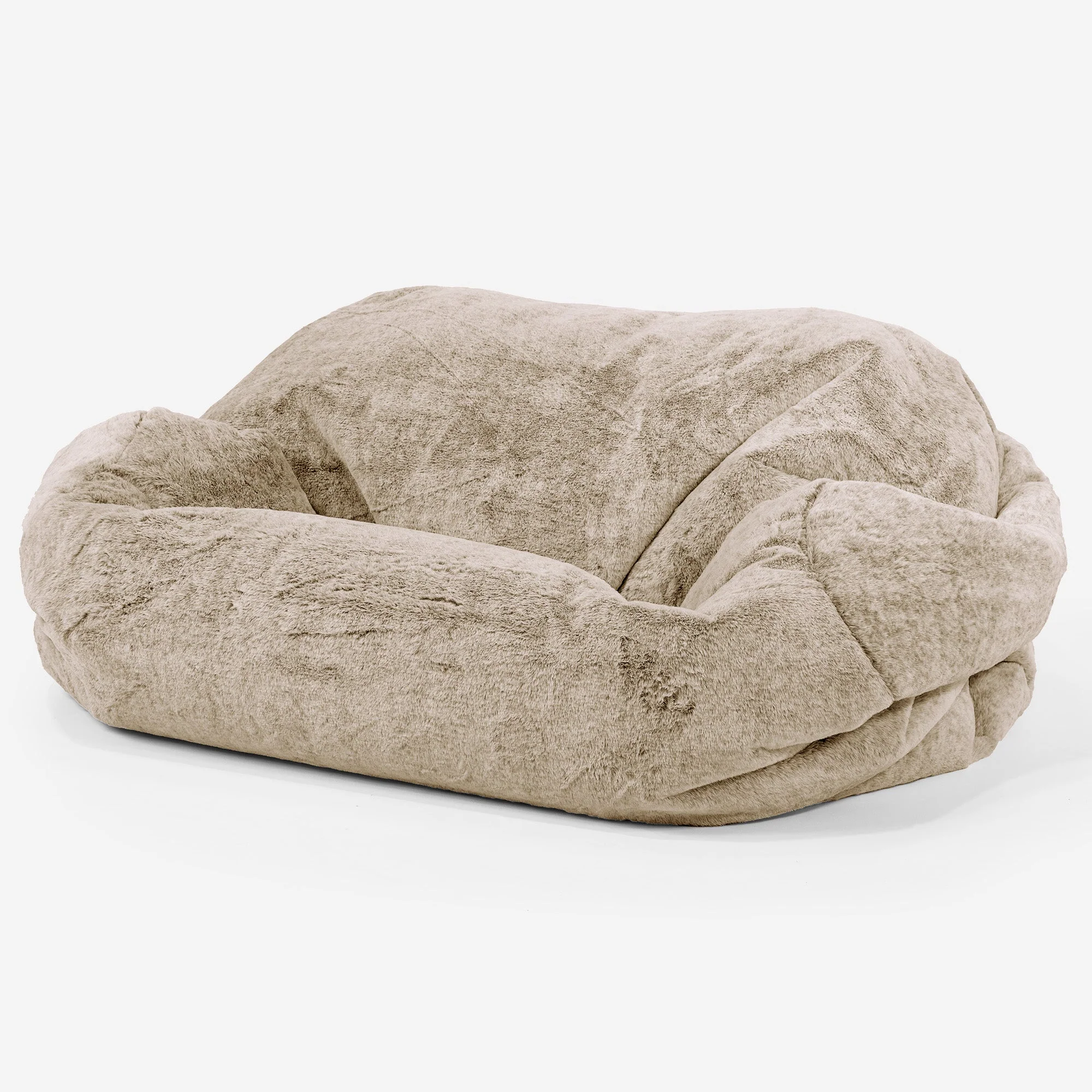 Sabine Saccosäcksoffa Ersättningsöverdrag - Fuskkaninpäls - Image 3