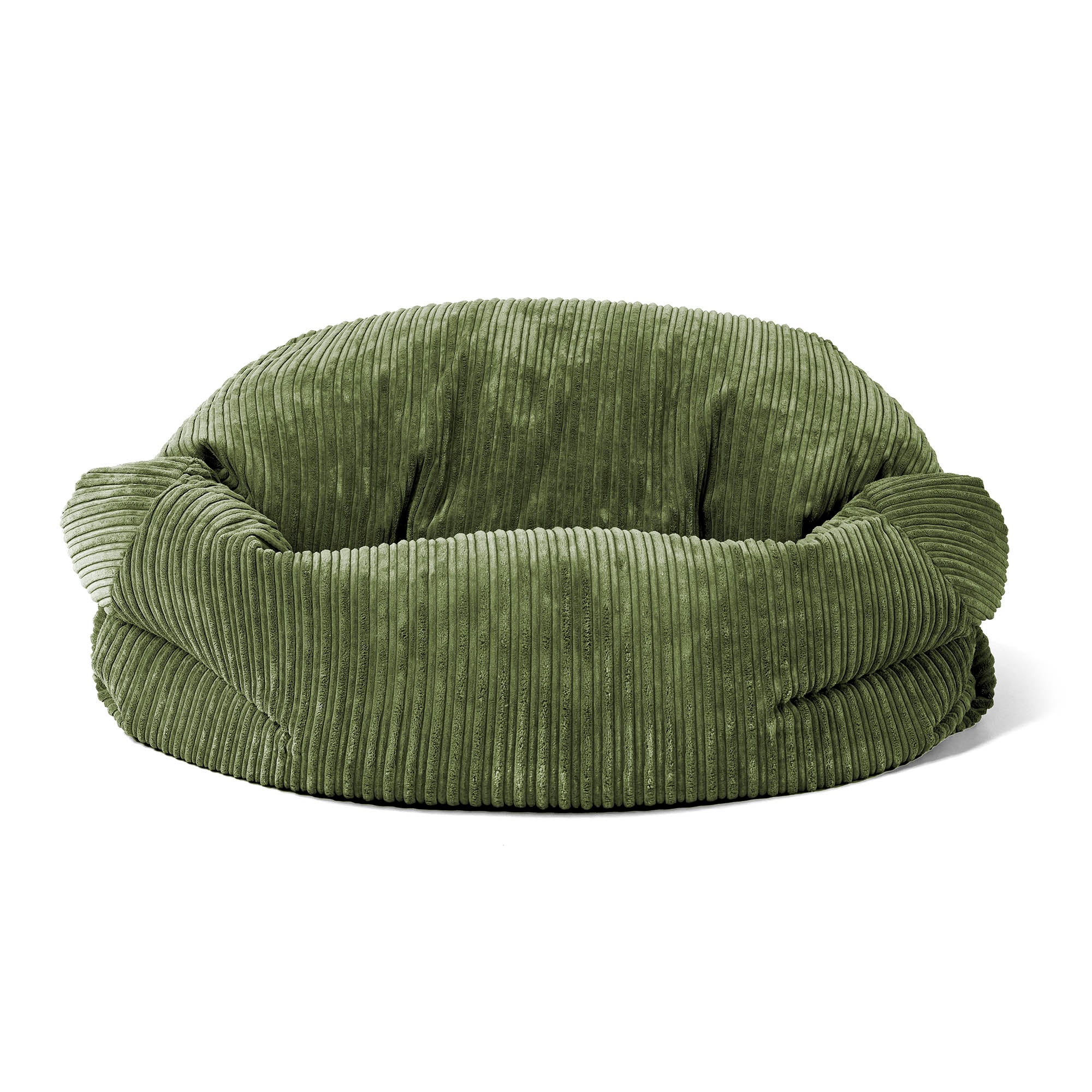 Sabine Saccosäcksoffa - Klassisk Manchestertyg Skogsgrön - Image 2