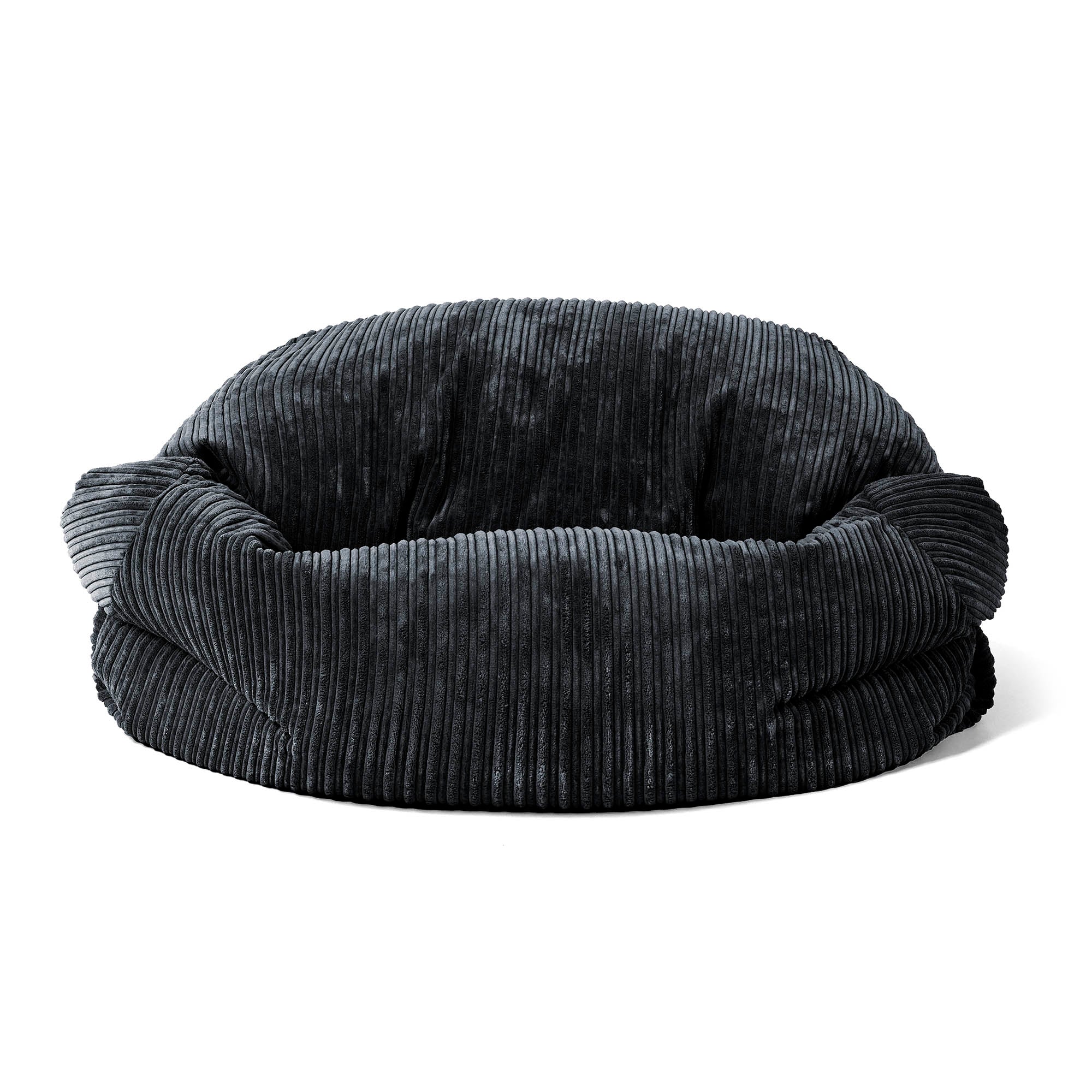 Sabine Saccosäcksoffa - Klassisk Manchestertyg Svart - Image 2