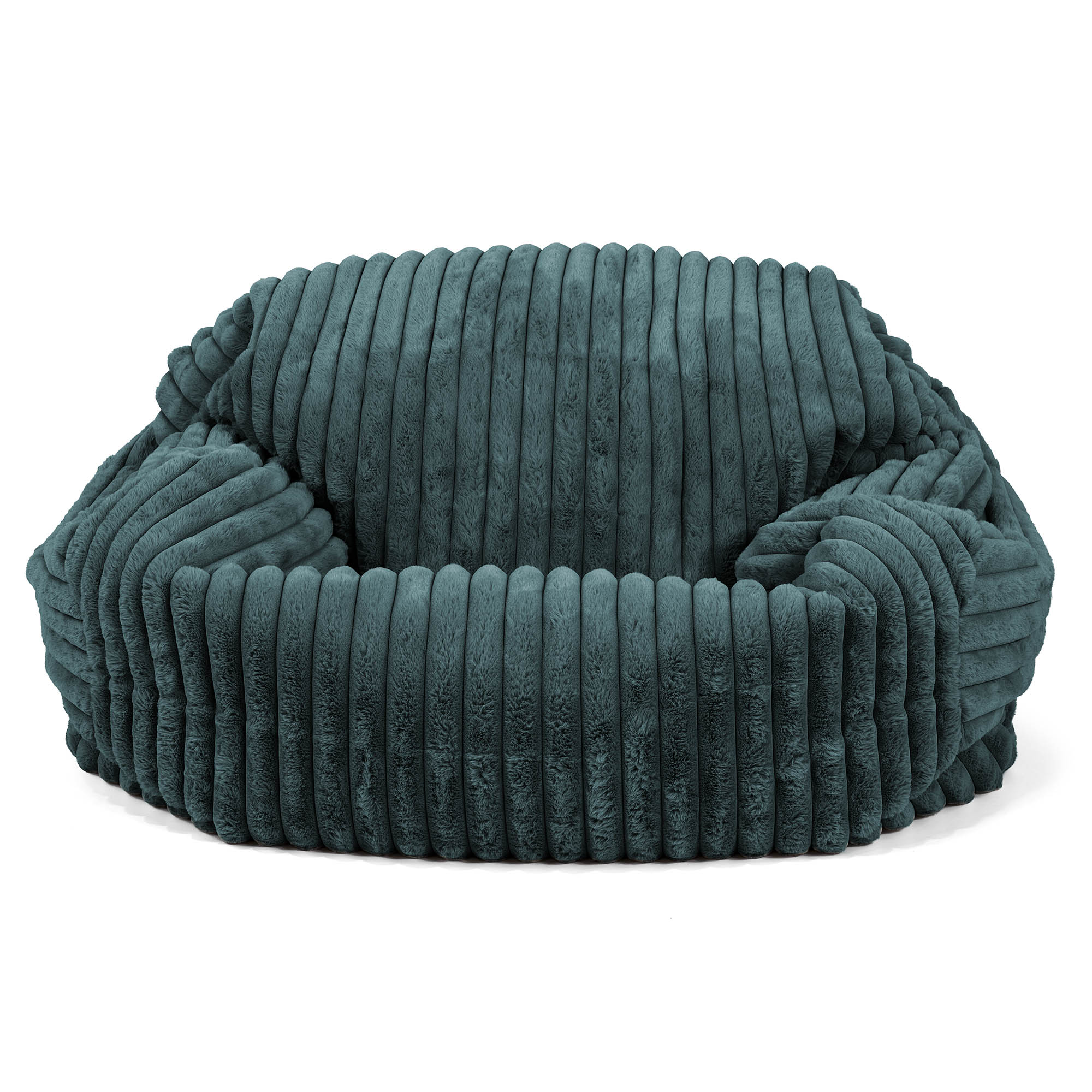 Sabine Saccosäcksoffa - Ultraplyschmanchestertyg Teal - Image 2
