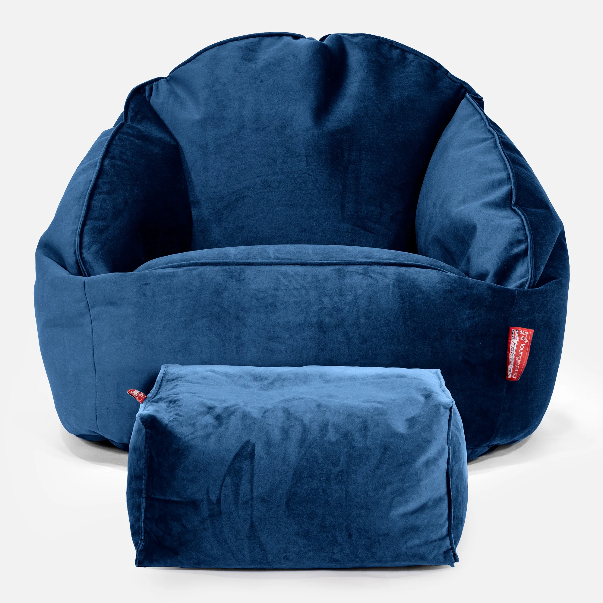 Saccosäck Bubble - Sammet Navy - Image 2
