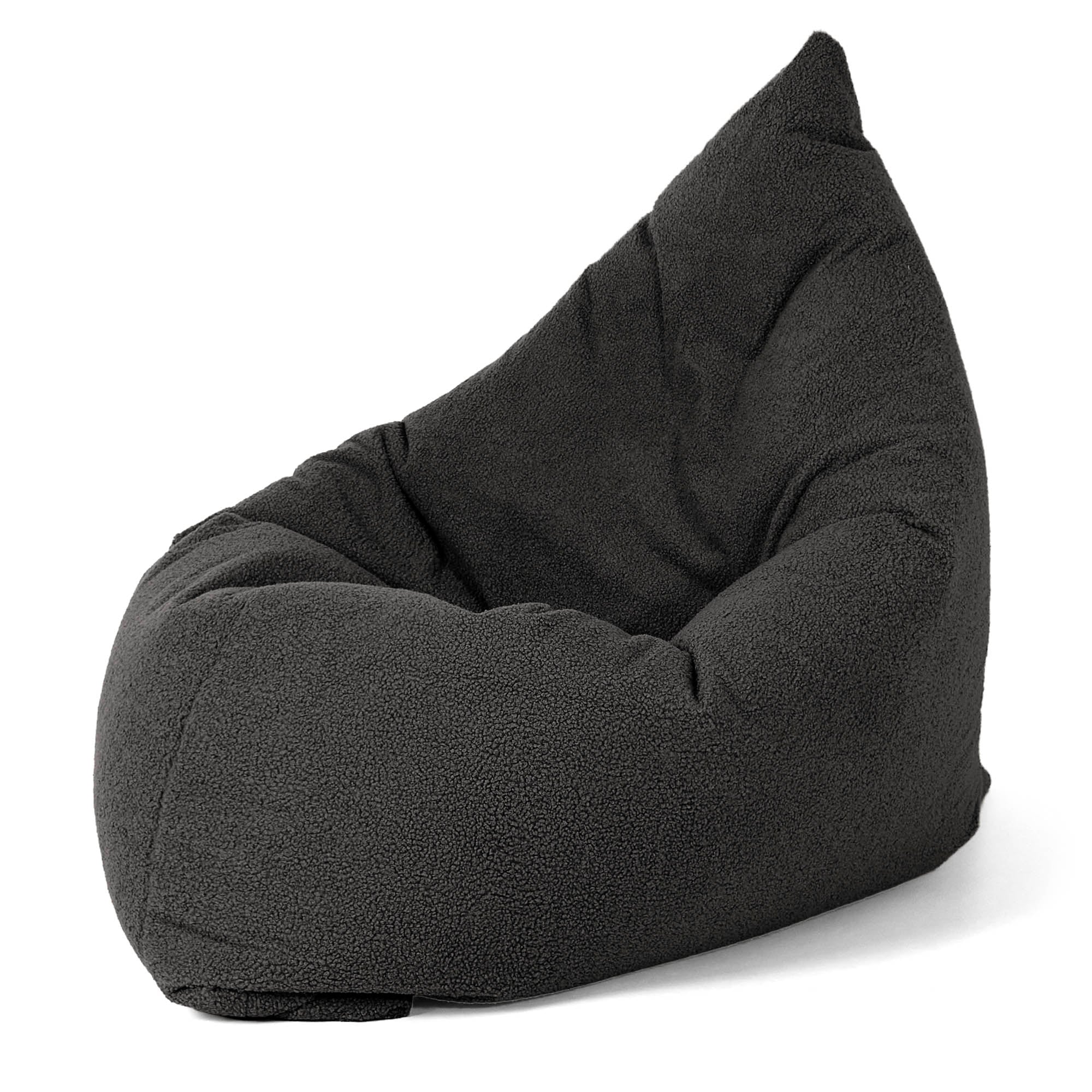 Saccosäck Kudde XXL - Boucle Grafitgrå - Image 2