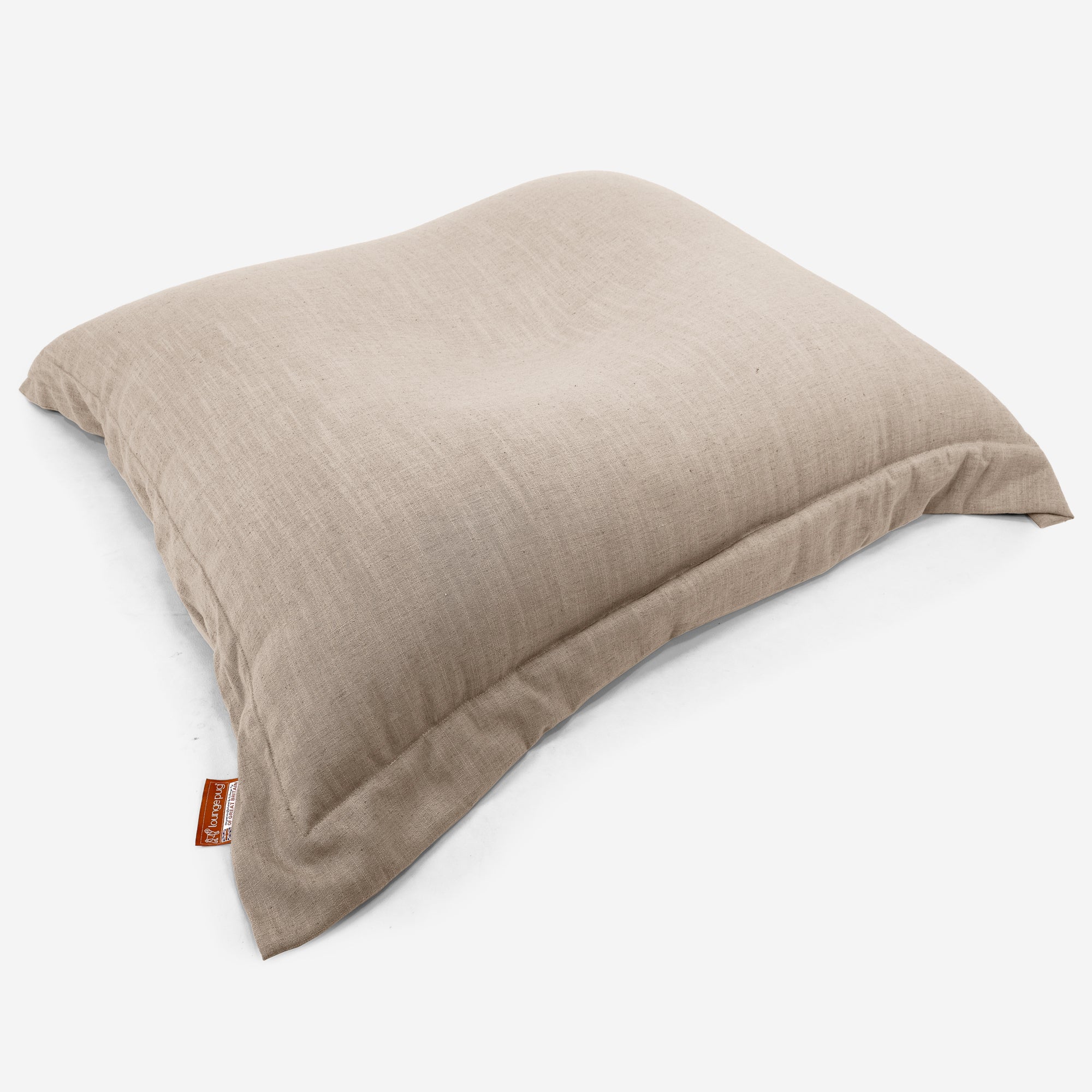 Saccosäck Kudde XXL - Linneutseende Gräddvit - Image 3
