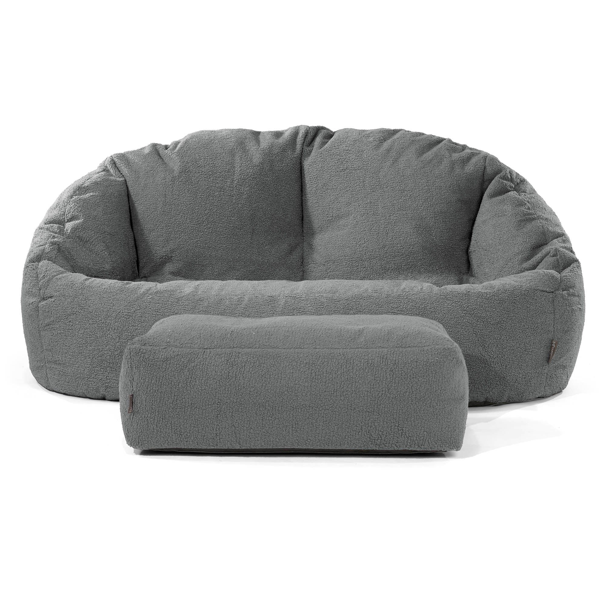 Saccosäck Soffa Bubble - Boucle Grå - Image 2